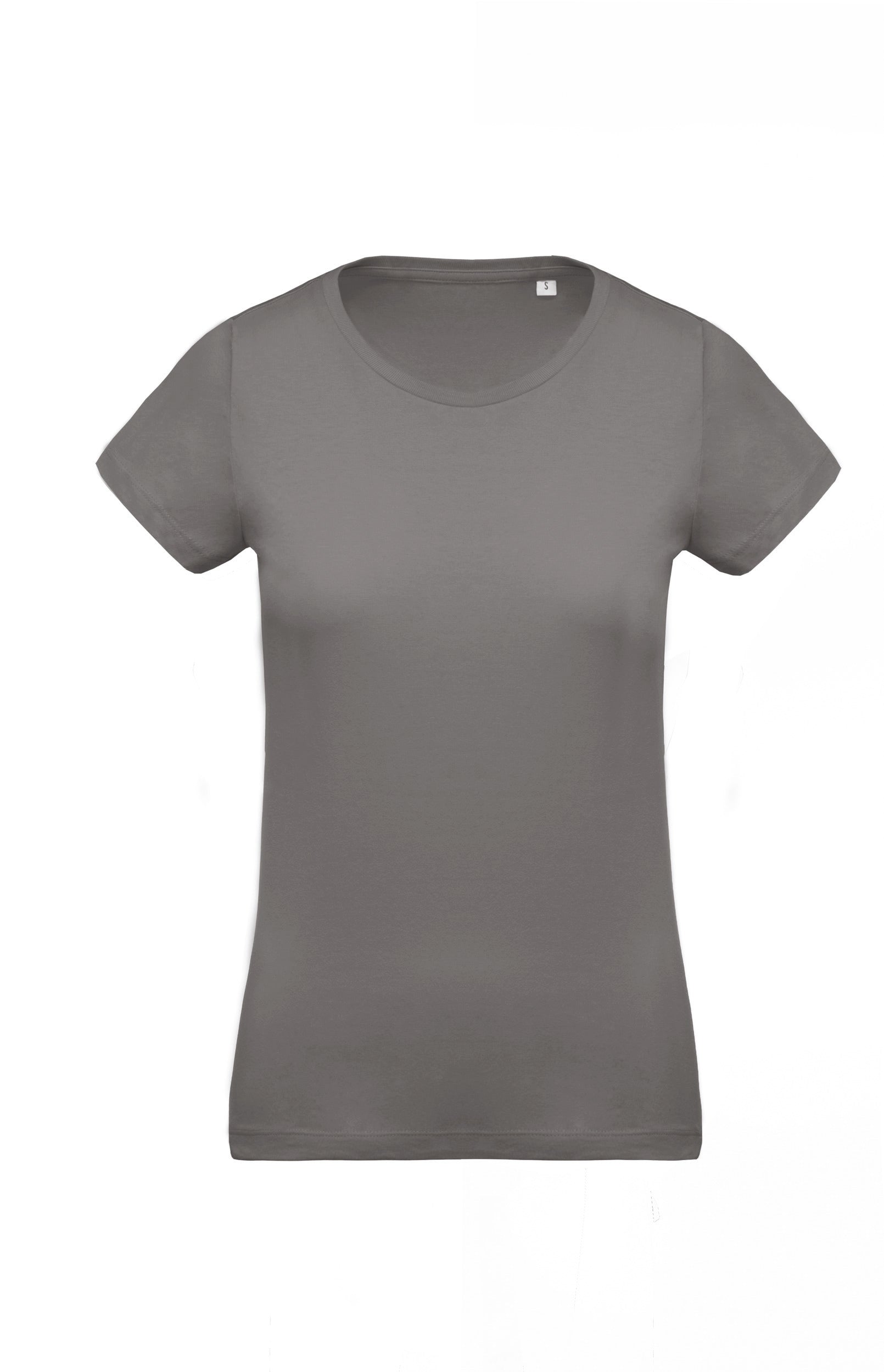 T-shirt coton Bio col rond femme