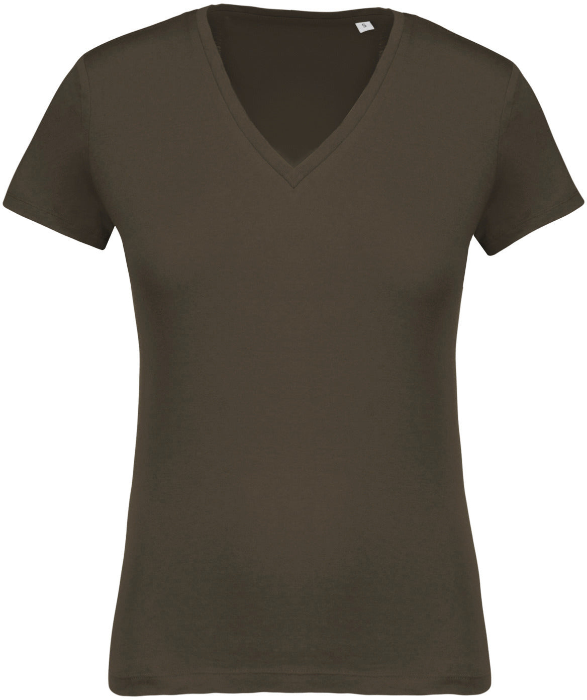 Women's organic cotton V-neck T-shirt
