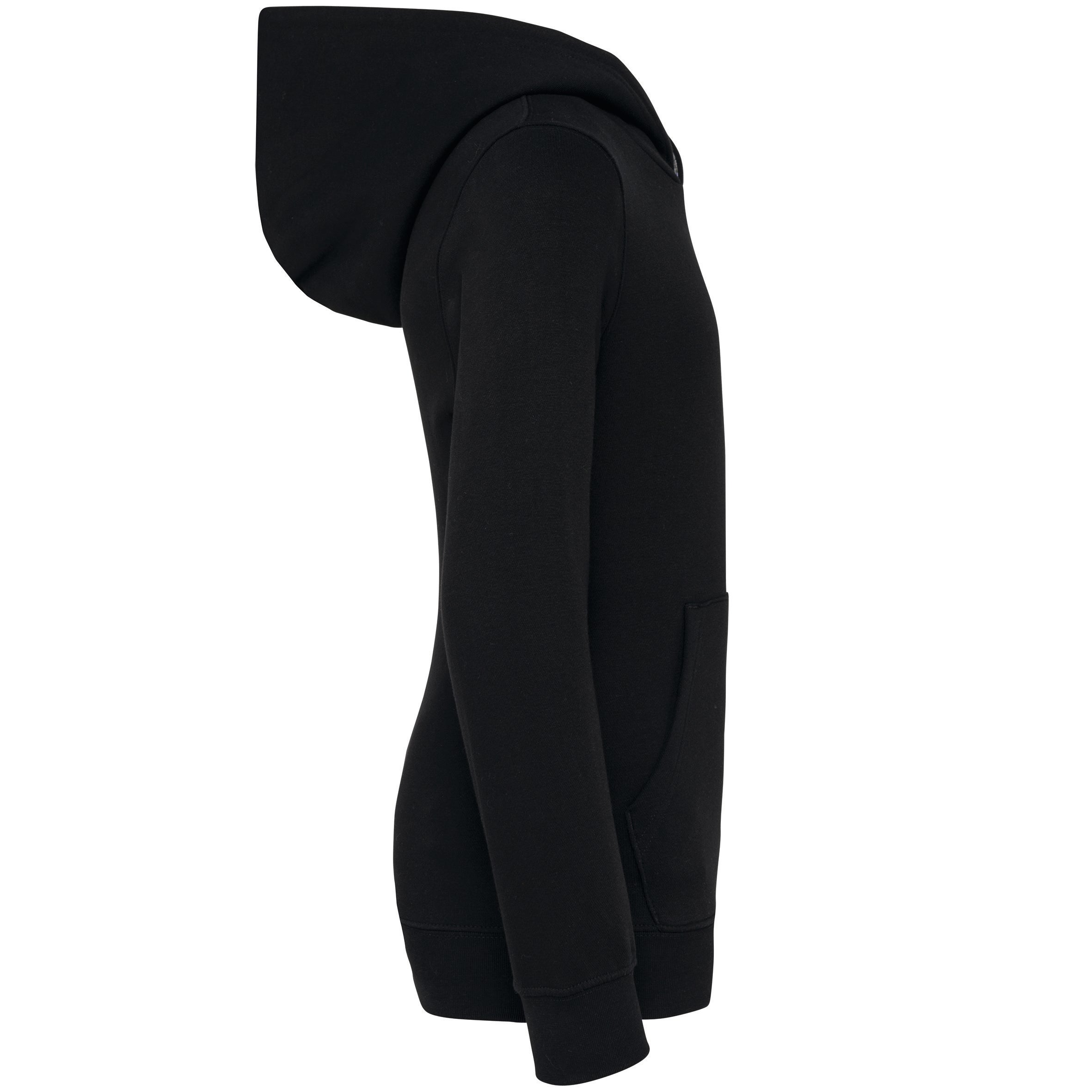 Uniseks sweatshirt met contrasterende capuchon voor kinderen