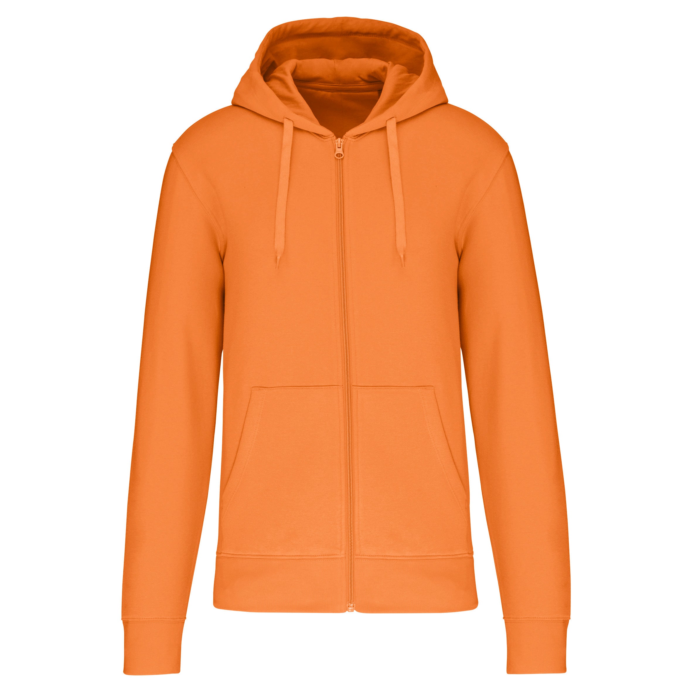 Sweat-shirt écoresponsable zippé à capuche homme