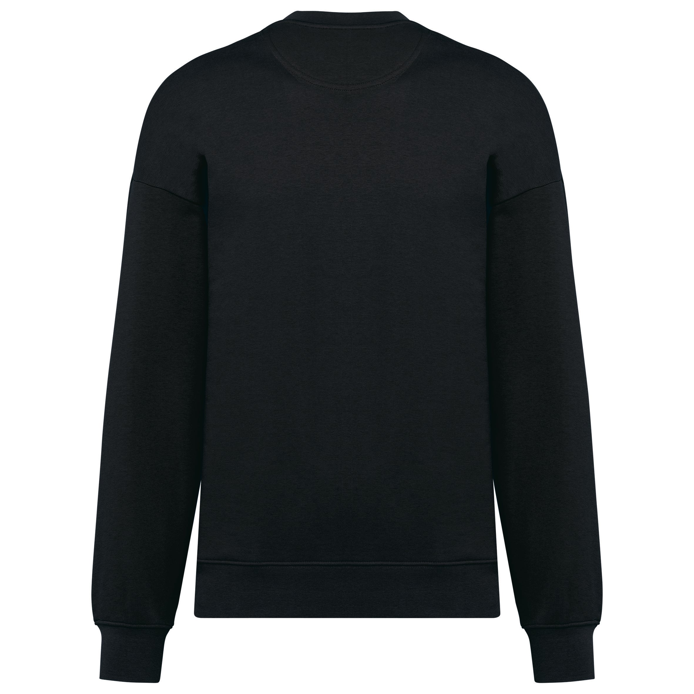 Uniseks milieuvriendelijk oversized sweatshirt met ronde hals