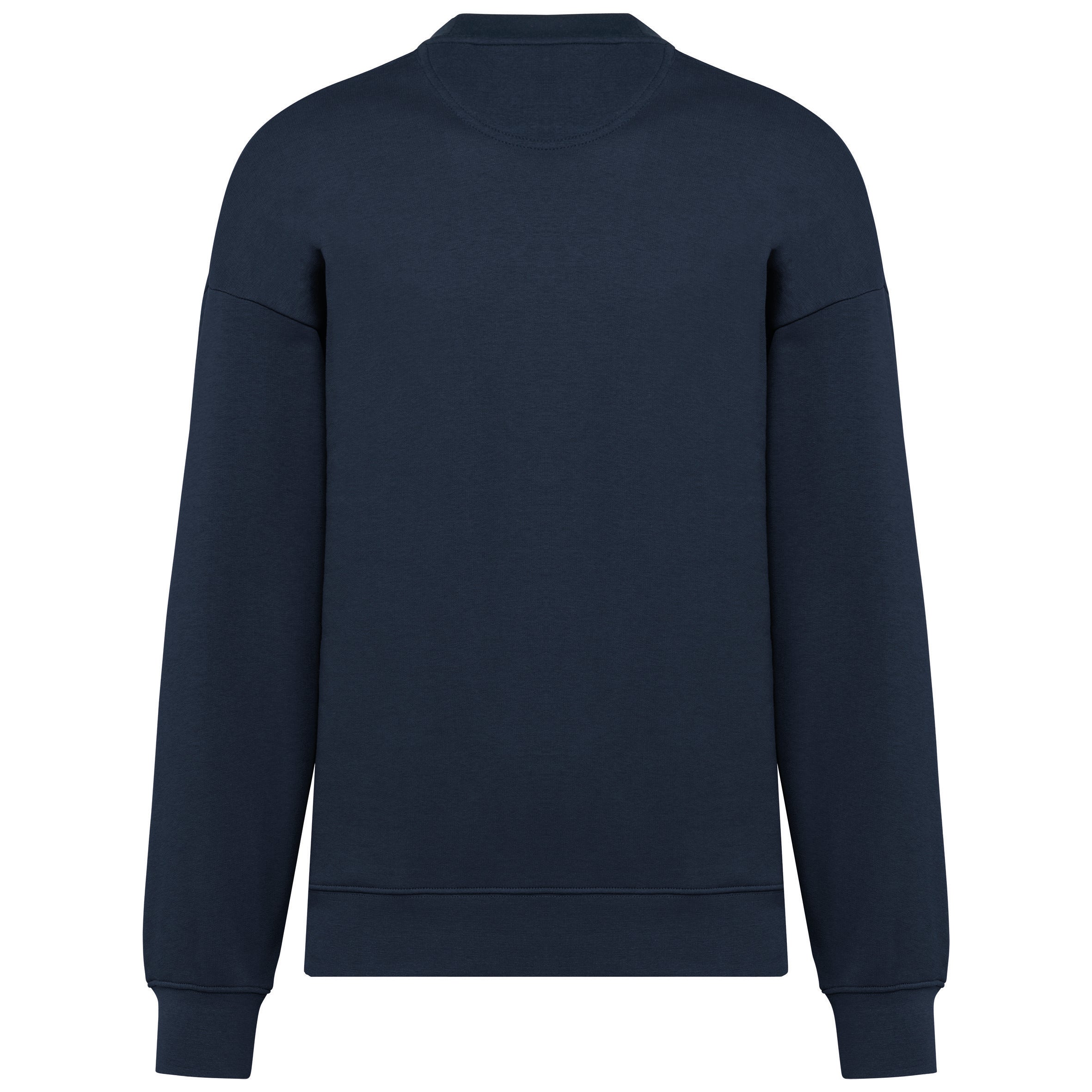 Uniseks milieuvriendelijk oversized sweatshirt met ronde hals