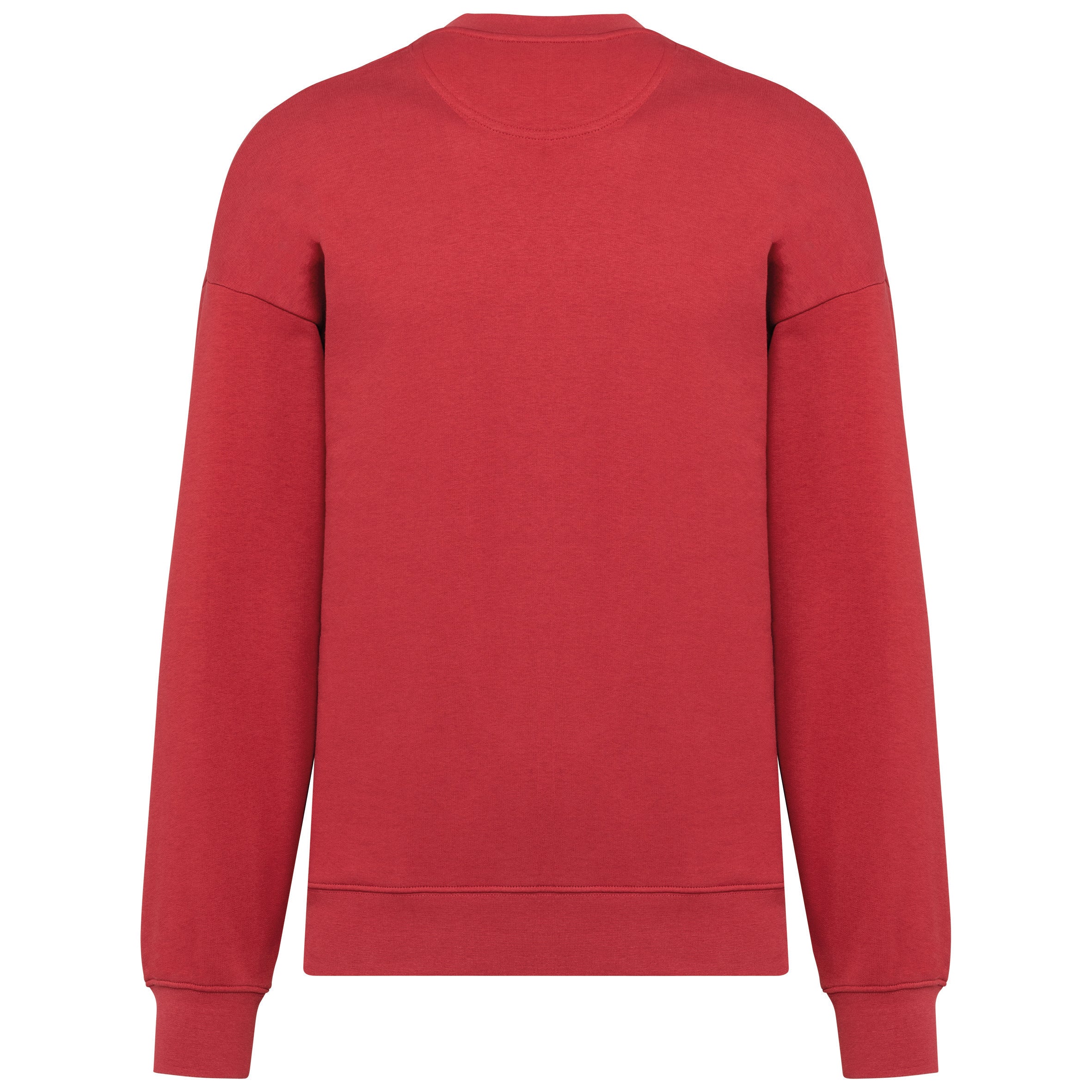 Uniseks milieuvriendelijk oversized sweatshirt met ronde hals