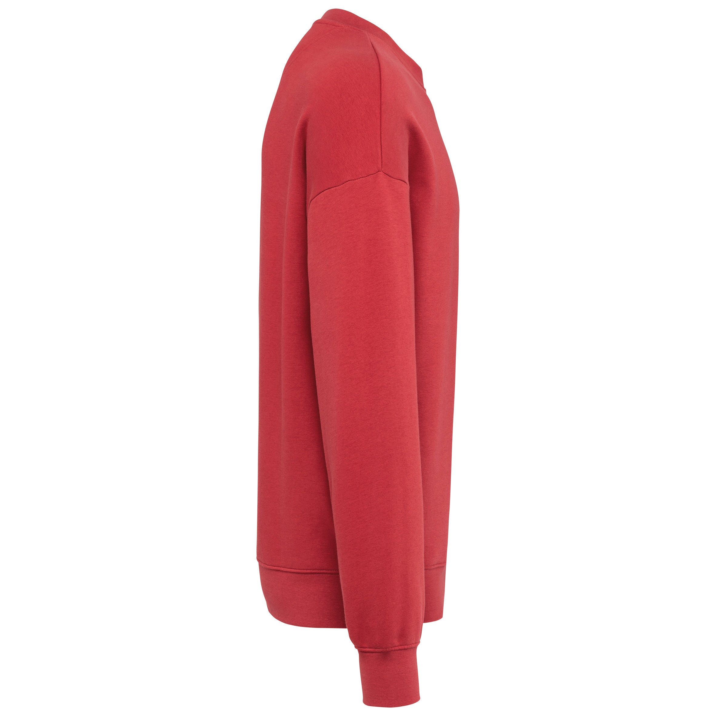 Uniseks milieuvriendelijk oversized sweatshirt met ronde hals