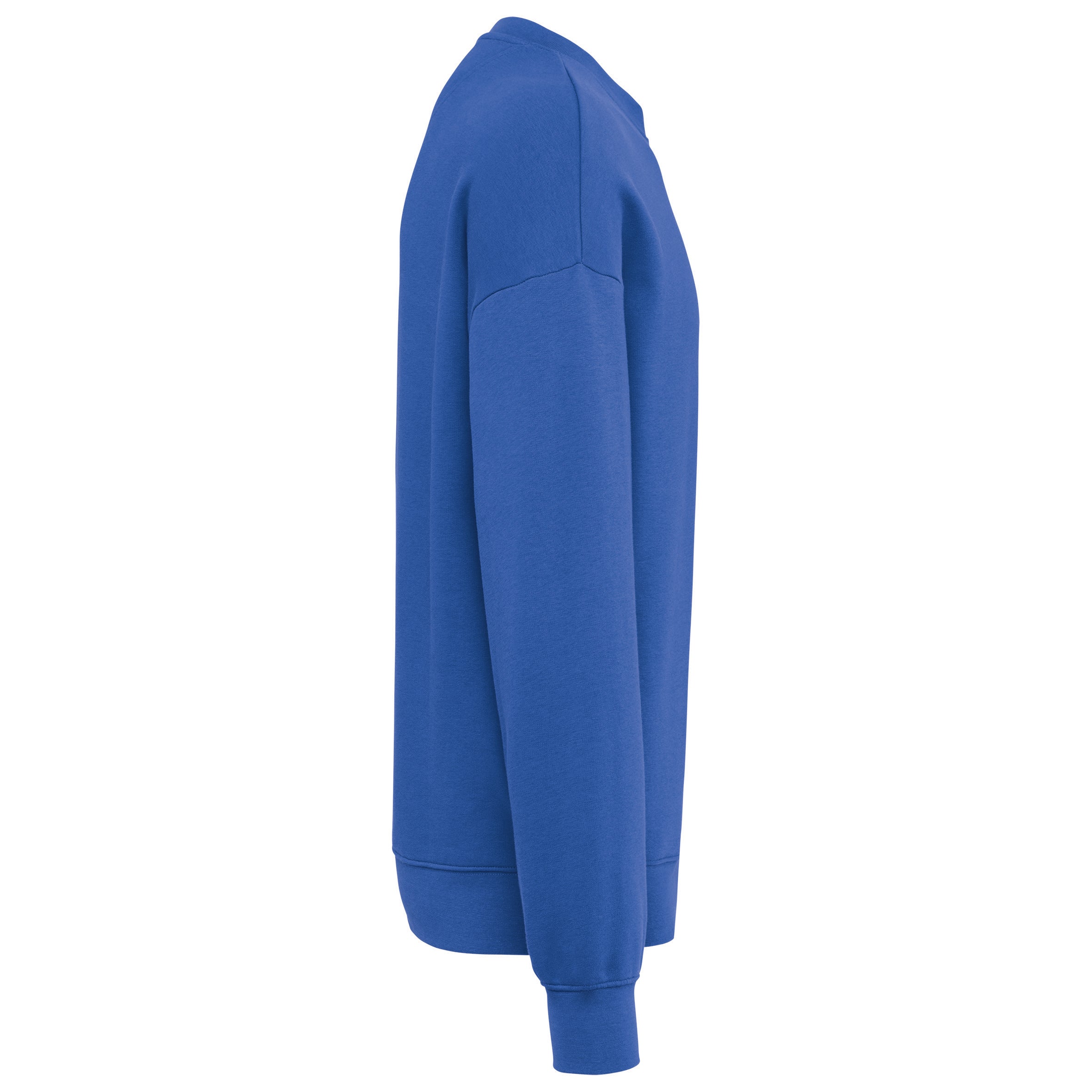 Uniseks milieuvriendelijk oversized sweatshirt met ronde hals
