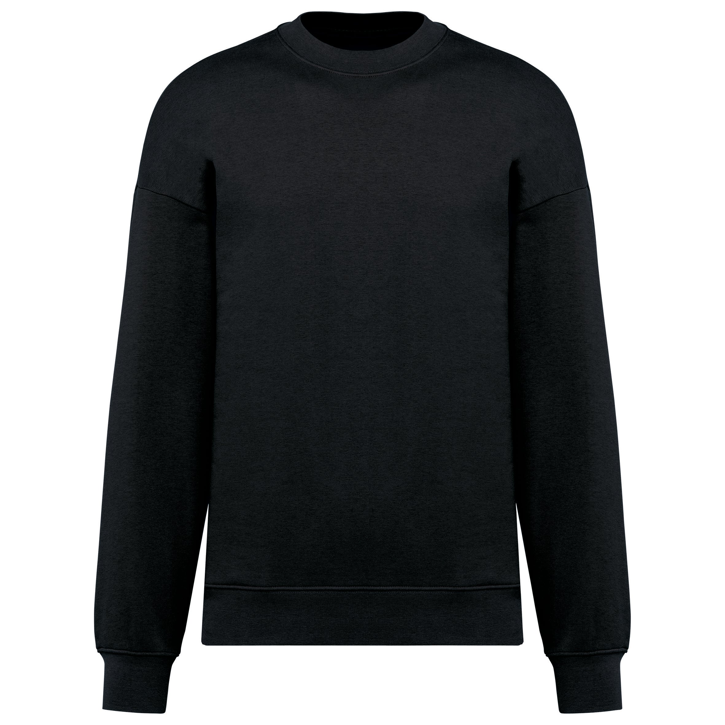 Uniseks milieuvriendelijk oversized sweatshirt met ronde hals
