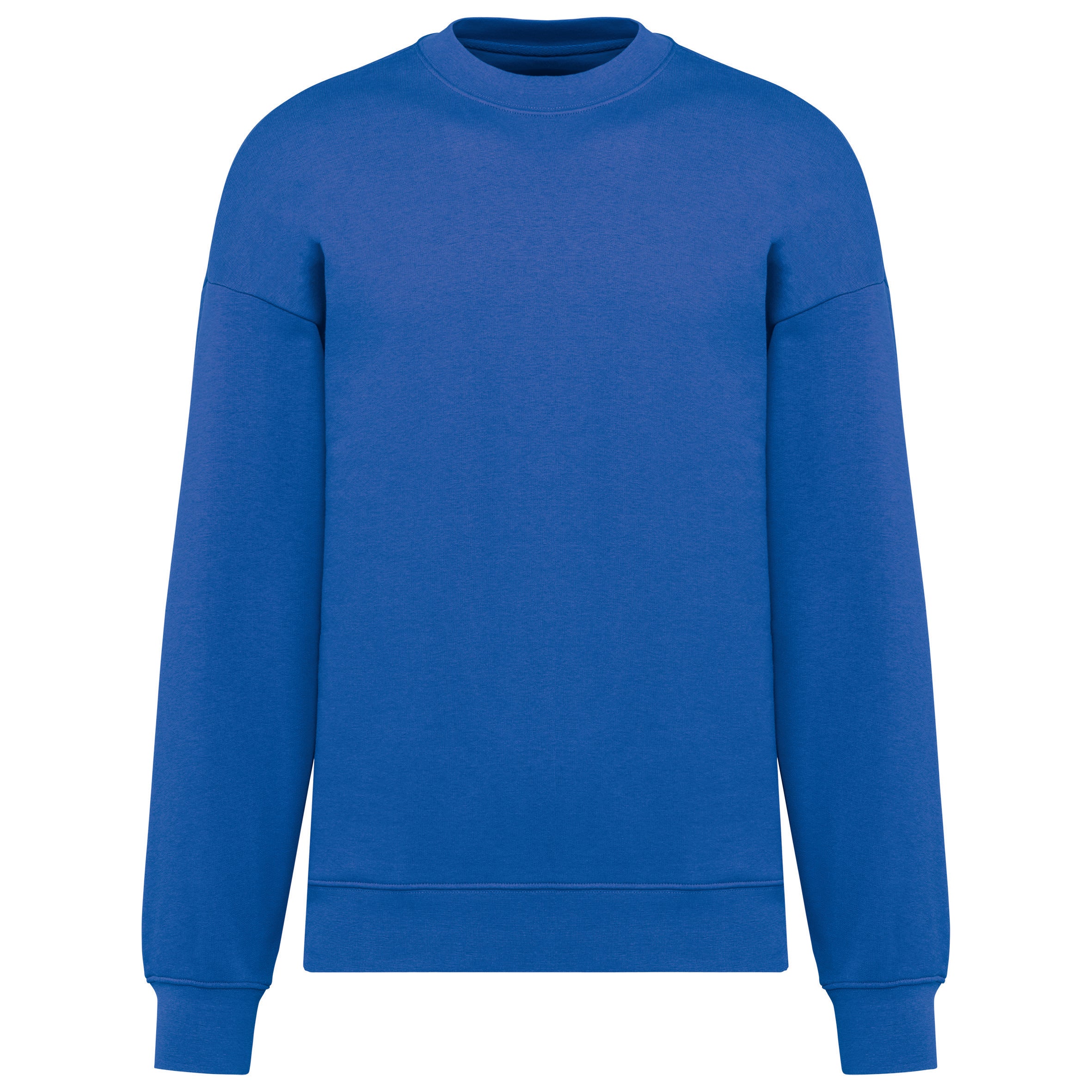 Uniseks milieuvriendelijk oversized sweatshirt met ronde hals