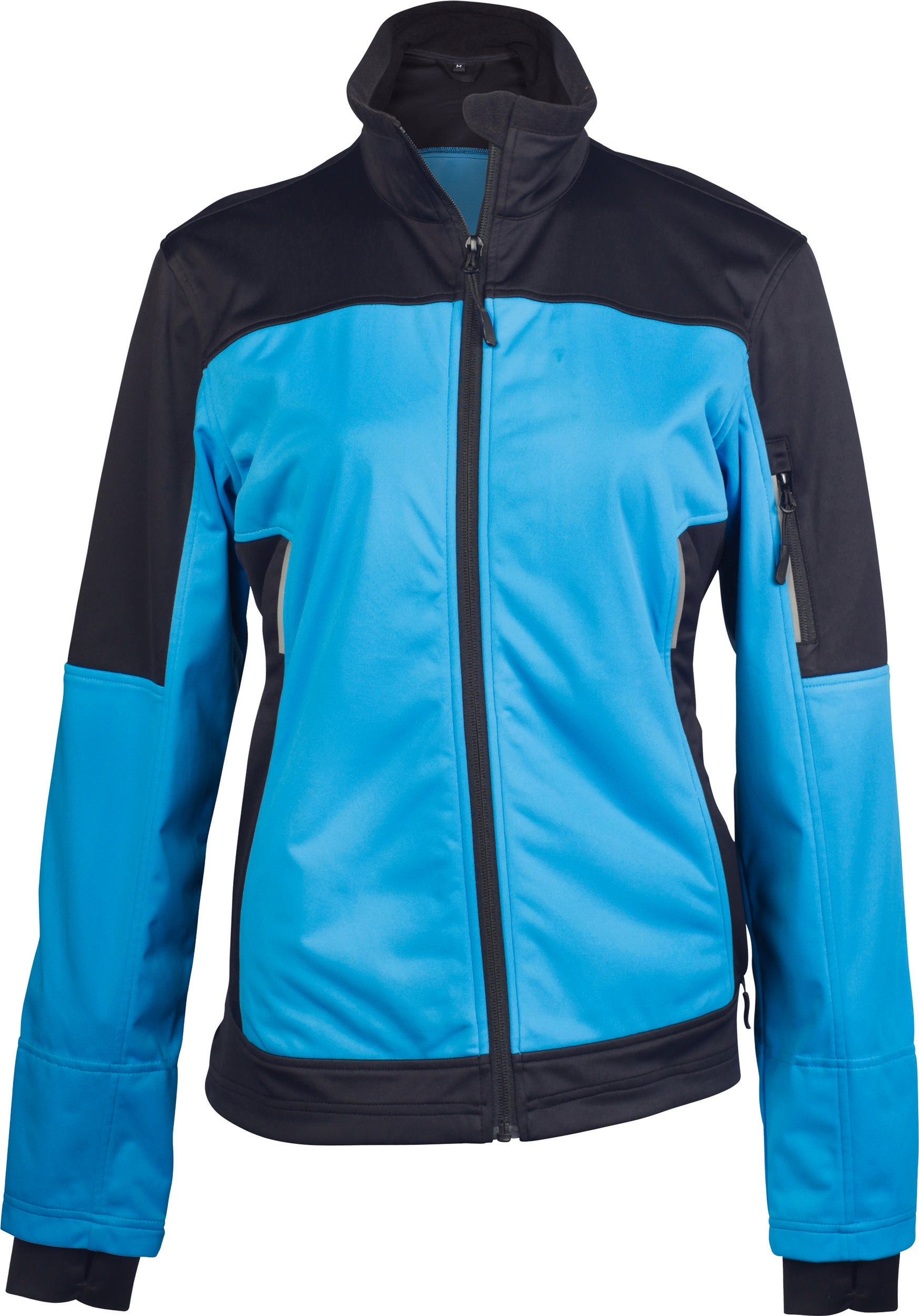 Women's two-tone softshell jacket