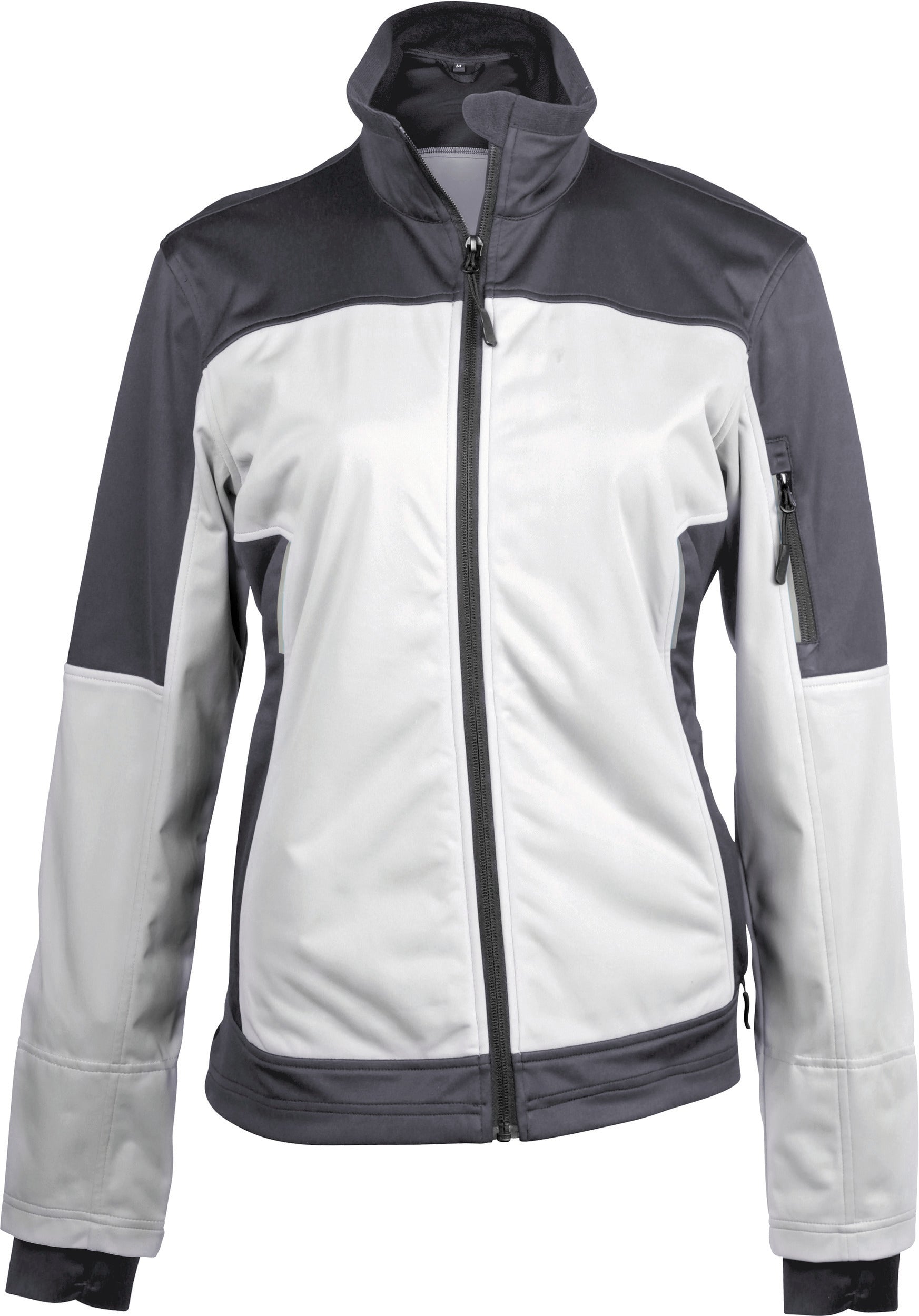 Women's two-tone softshell jacket