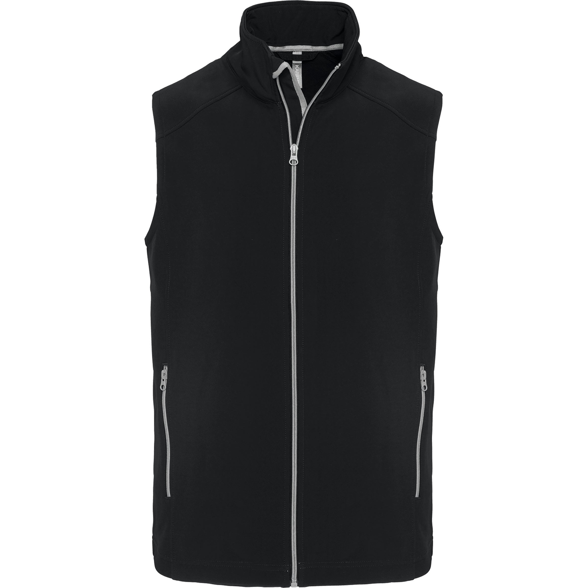 Tweelaagse softshellbodywarmer voor heren