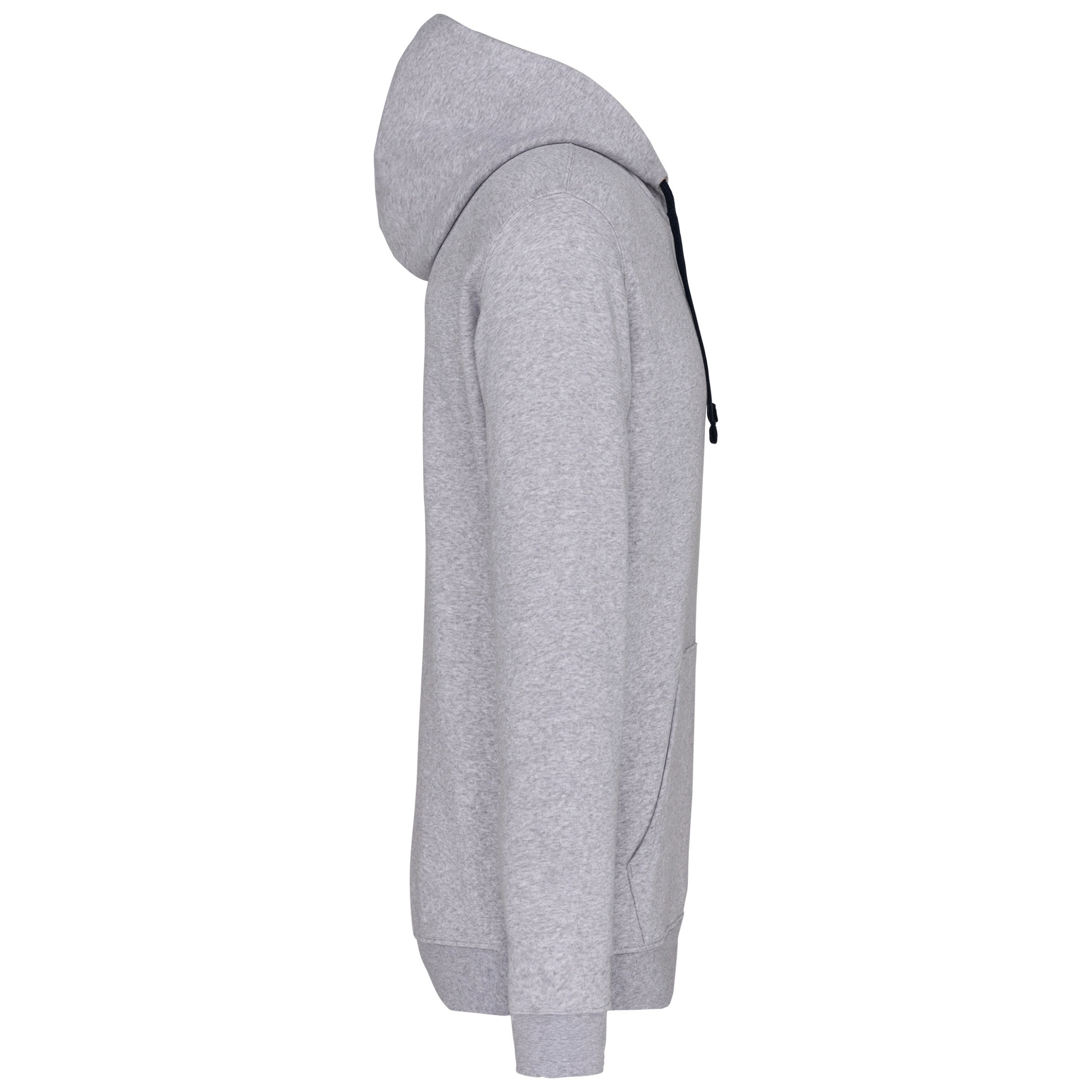 Sweat-shirt capuche contrastée homme