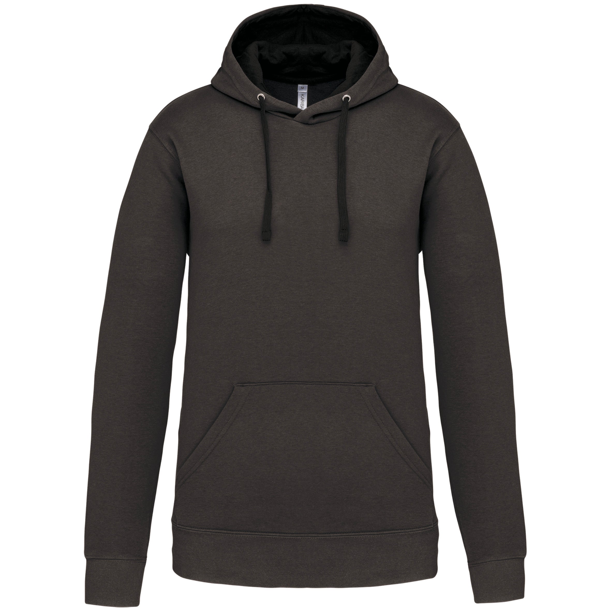 Men's contrast hooded sweatshirt