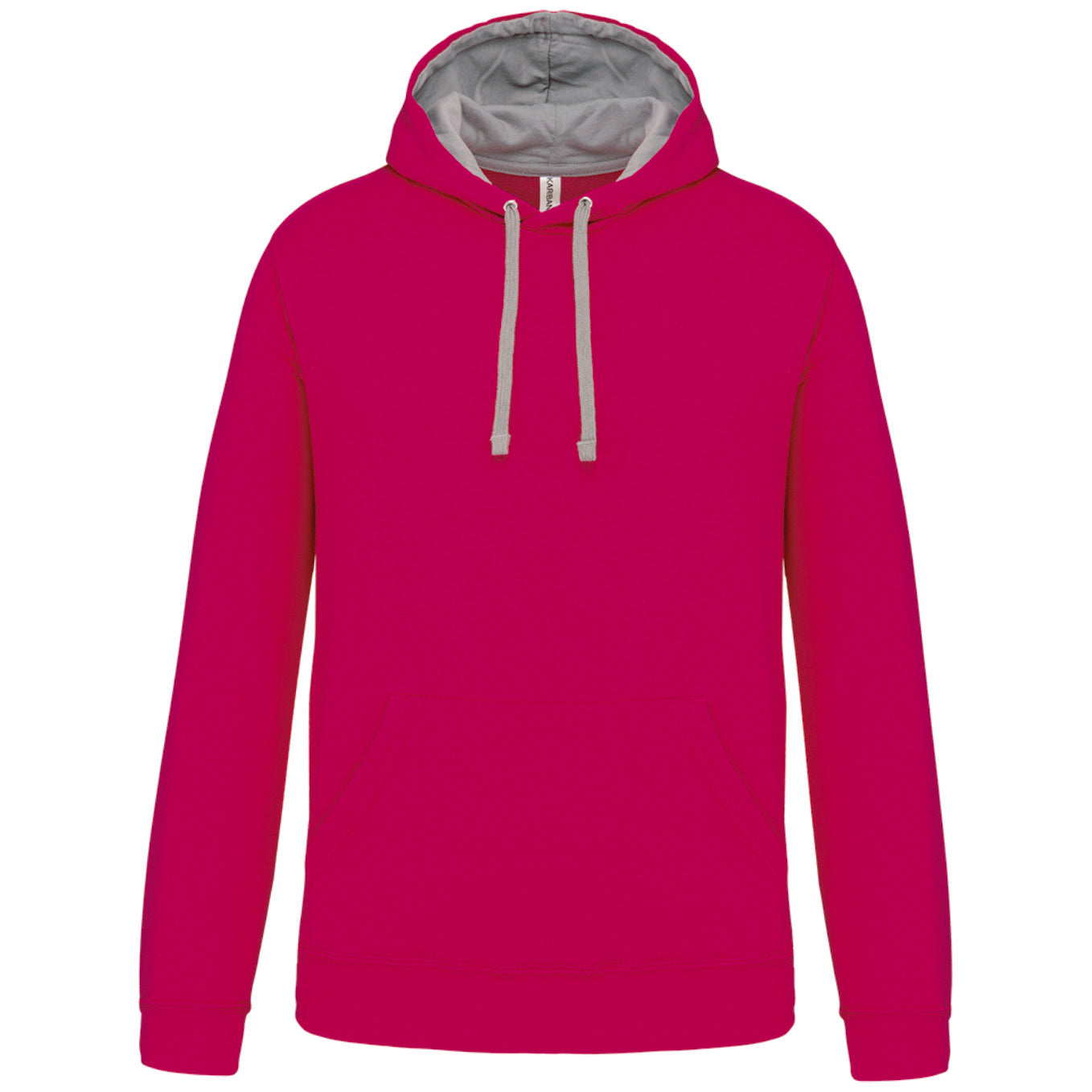 Men's contrast hooded sweatshirt