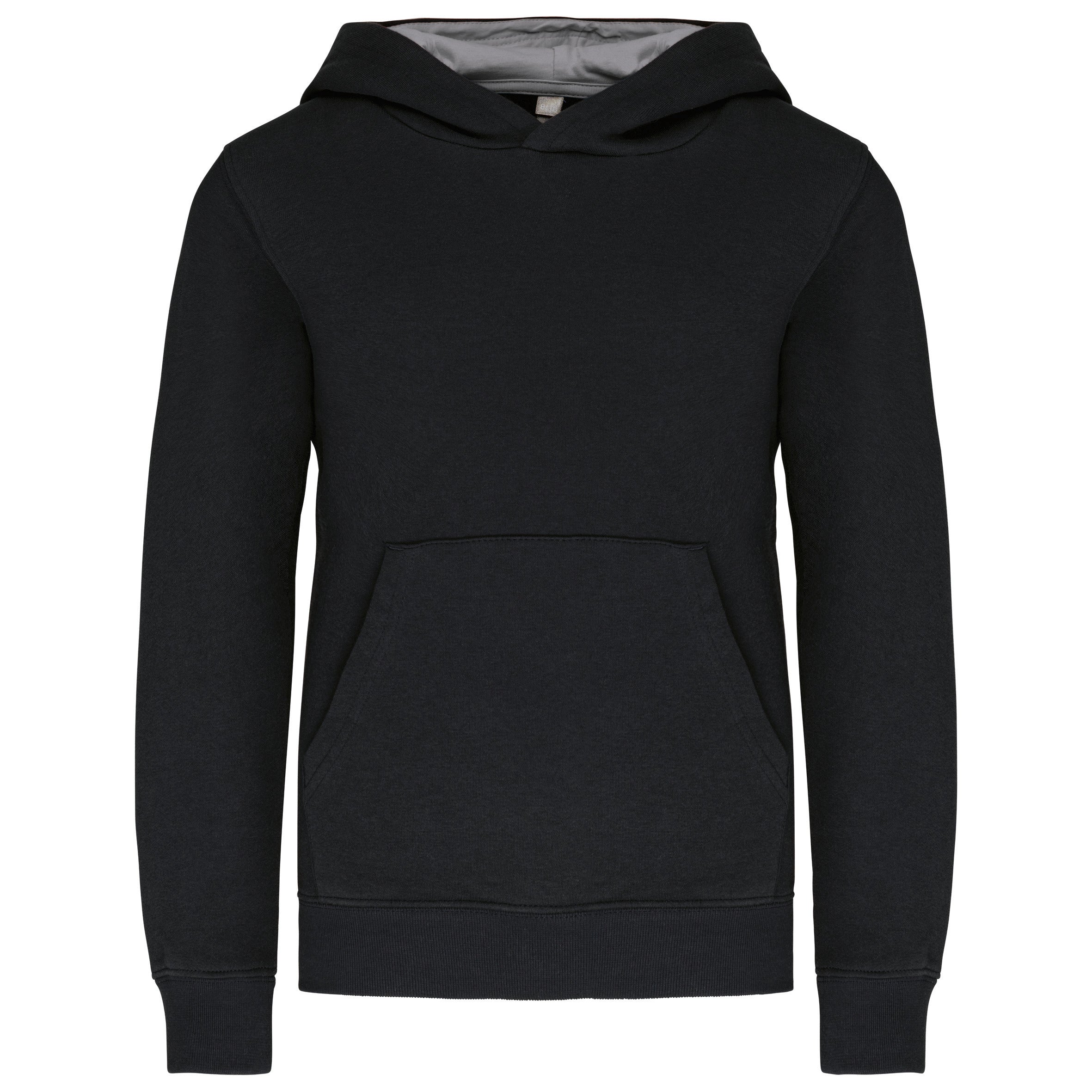 Children's contrasting hooded sweatshirt