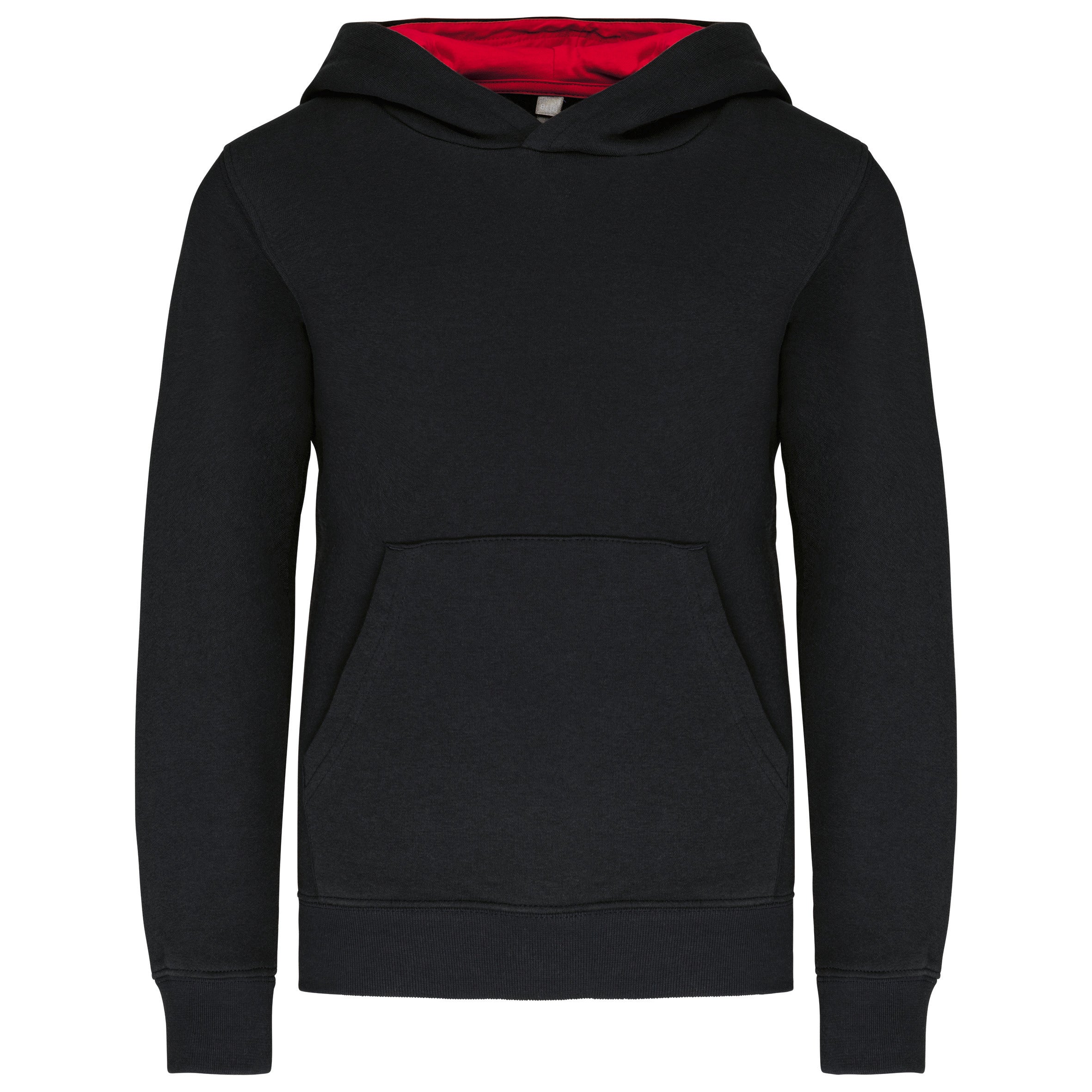 Children's contrasting hooded sweatshirt