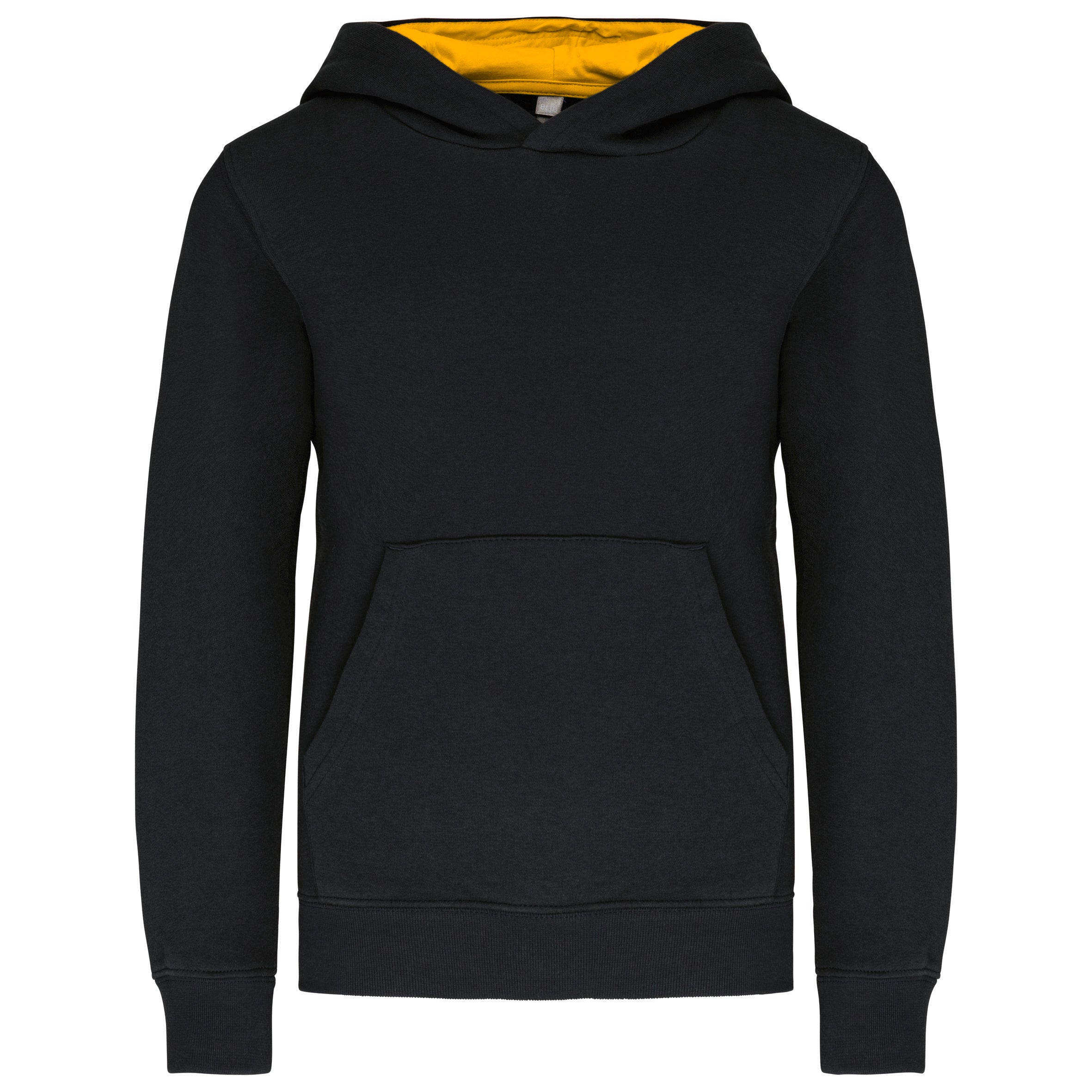 Children's contrasting hooded sweatshirt