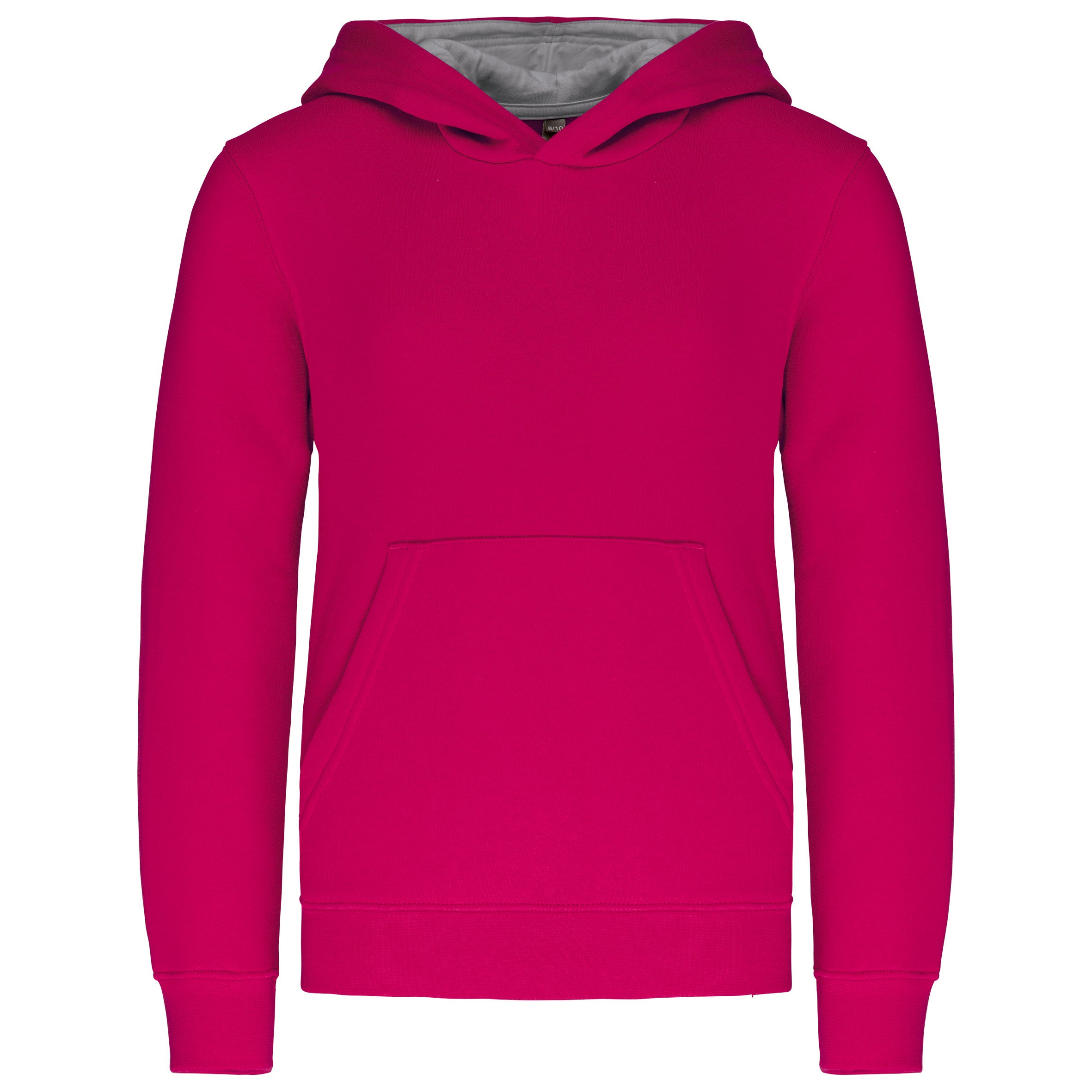 Children's contrasting hooded sweatshirt