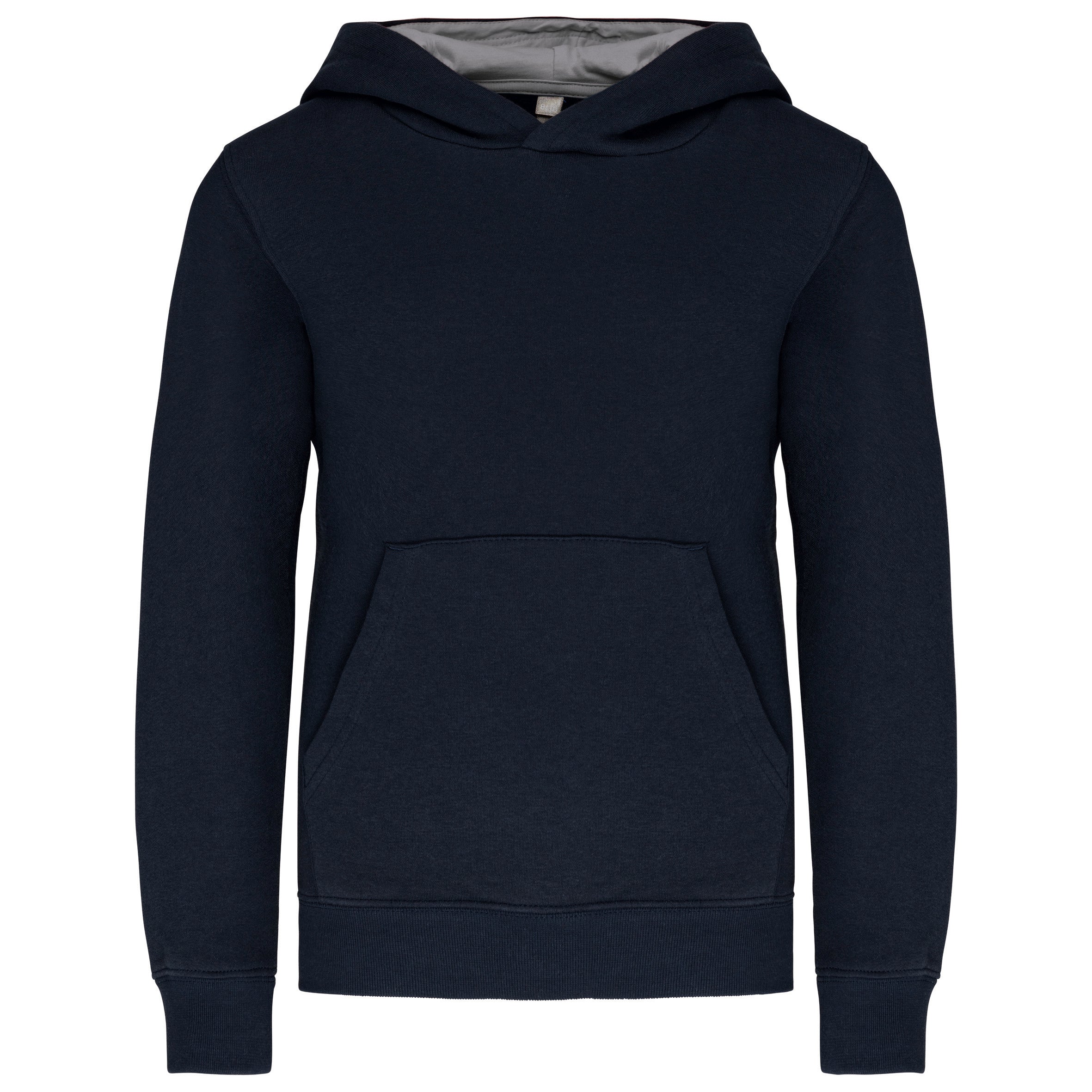 Children's contrasting hooded sweatshirt