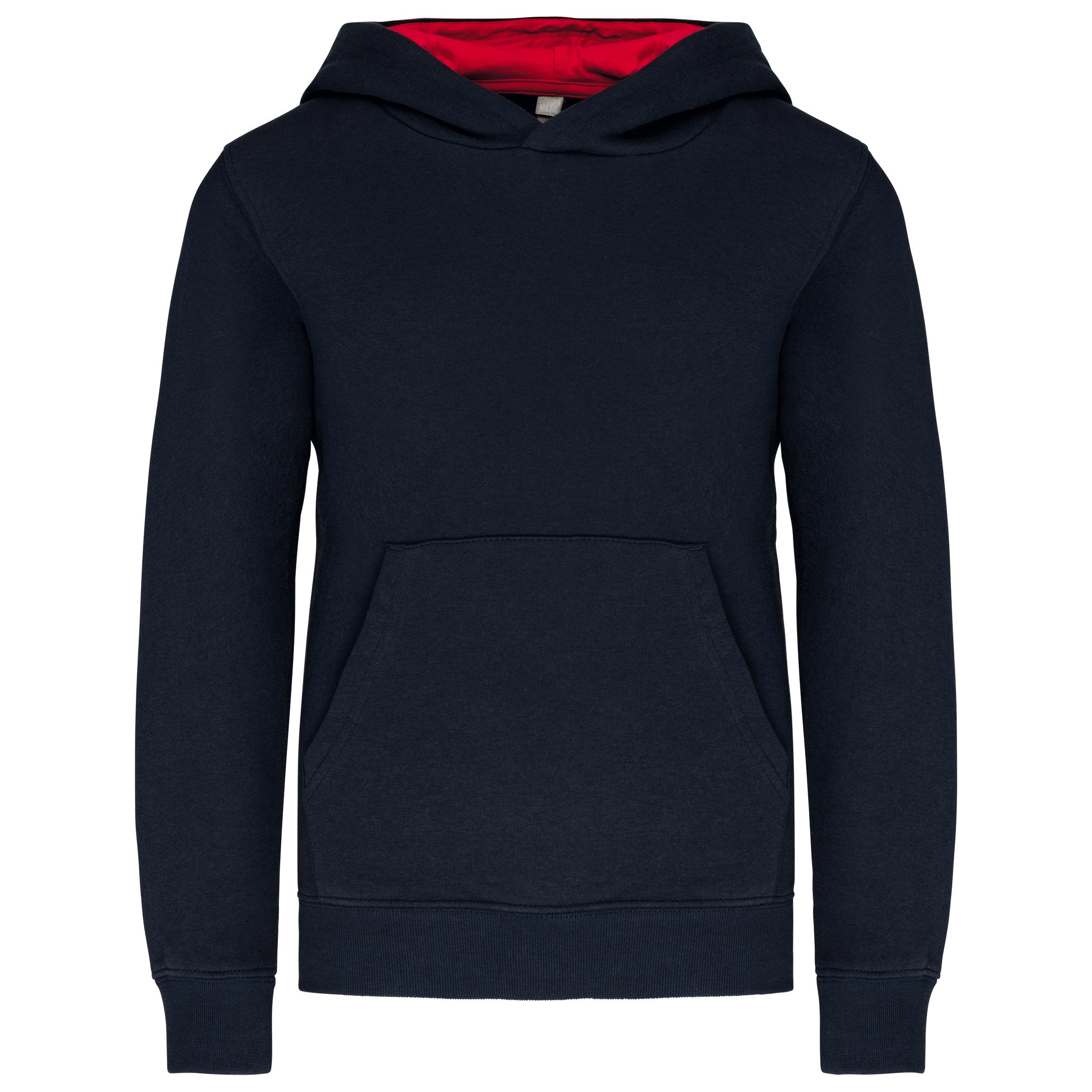 Children's contrasting hooded sweatshirt