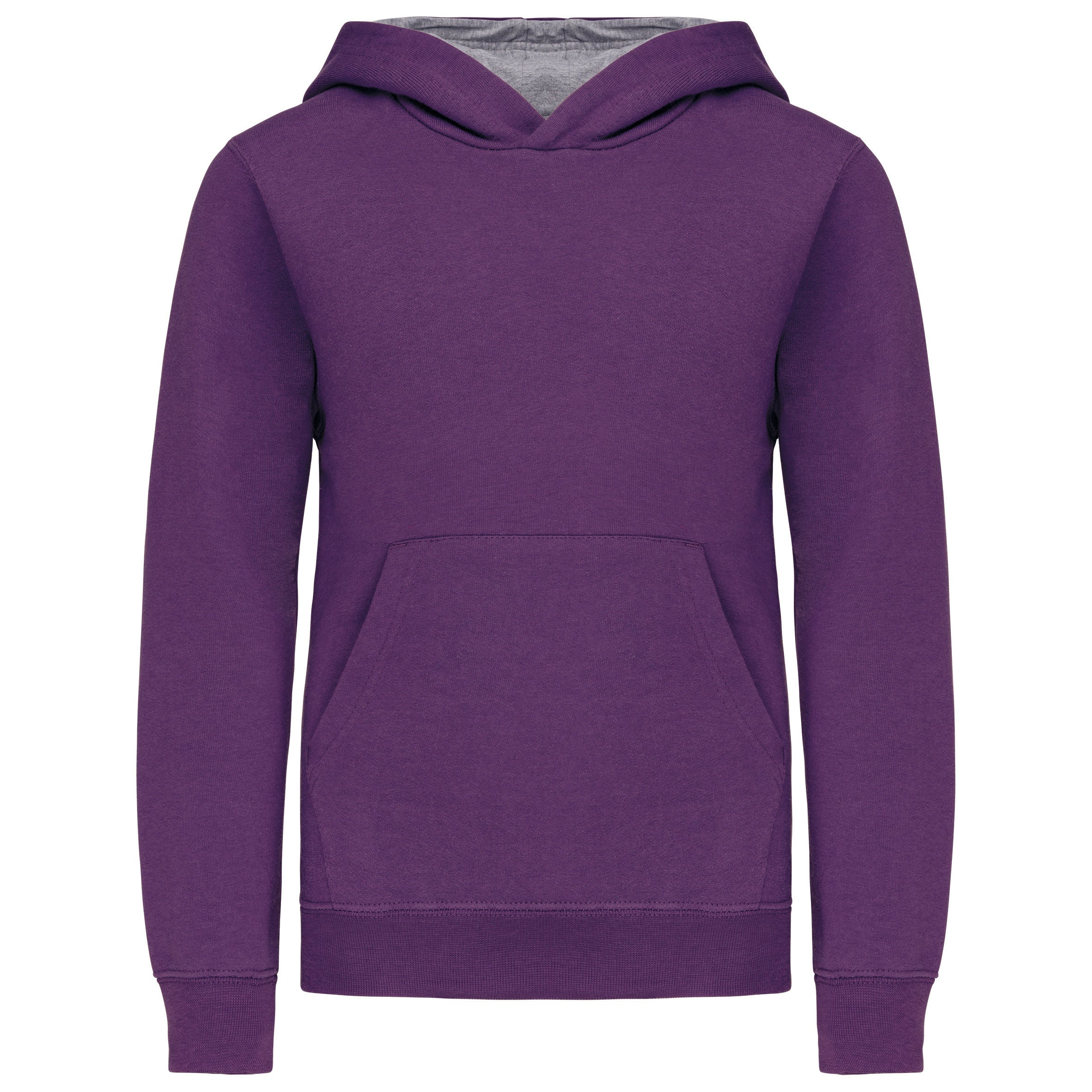 Children's contrasting hooded sweatshirt