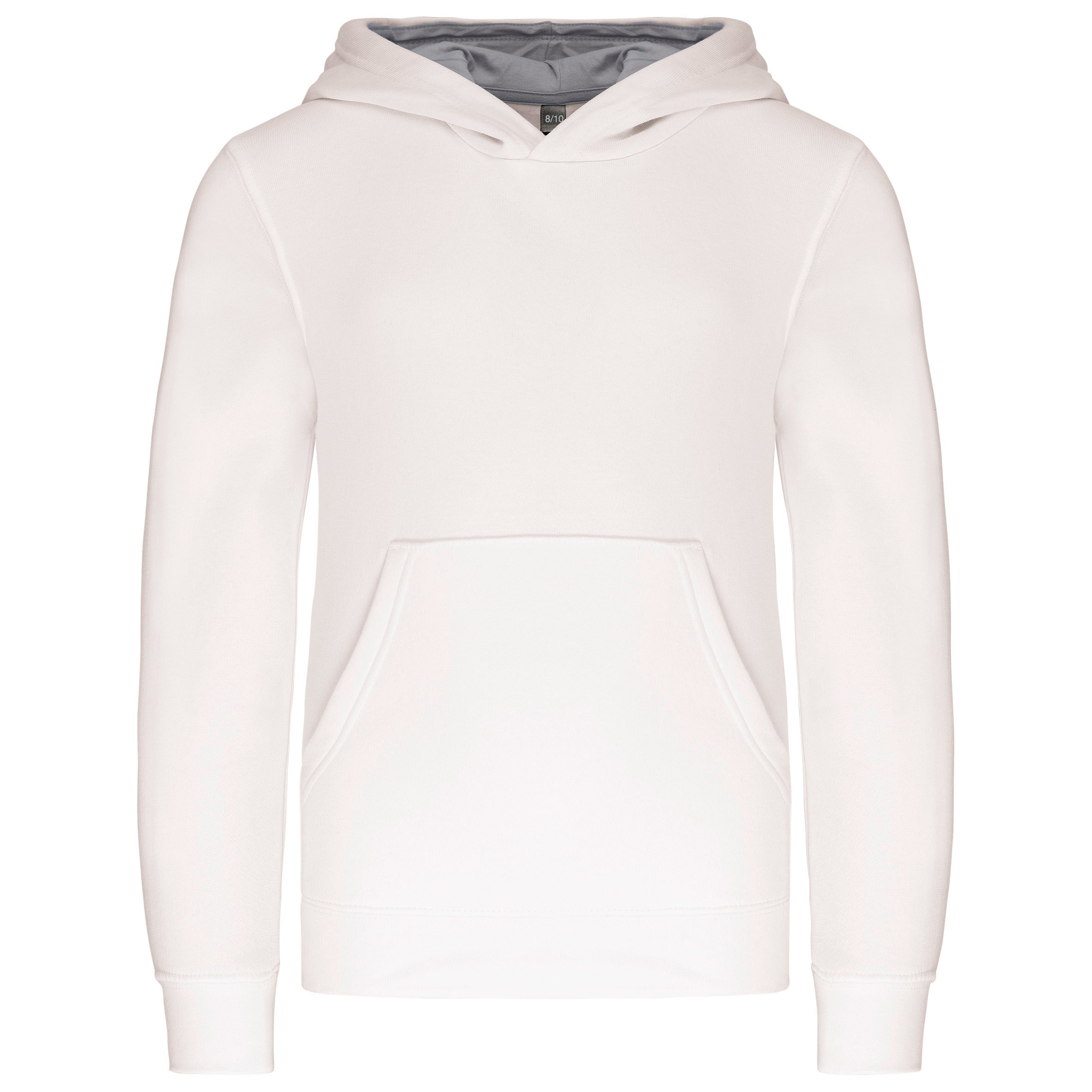Children's contrasting hooded sweatshirt