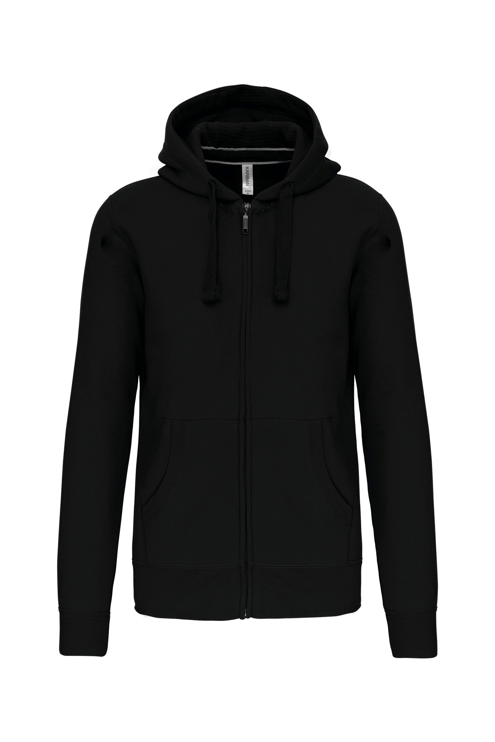 Sweat-shirt zippé capuche homme