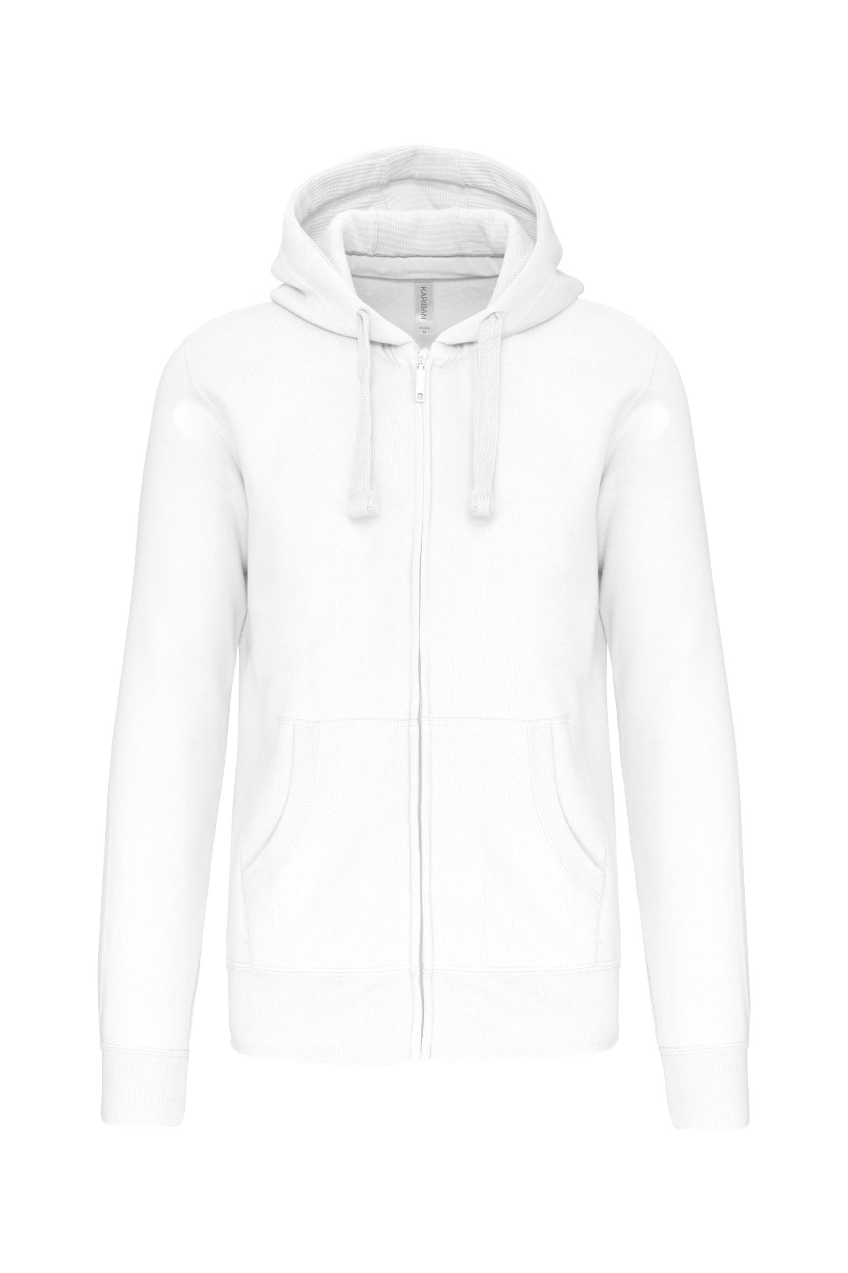 Sweat-shirt zippé capuche homme