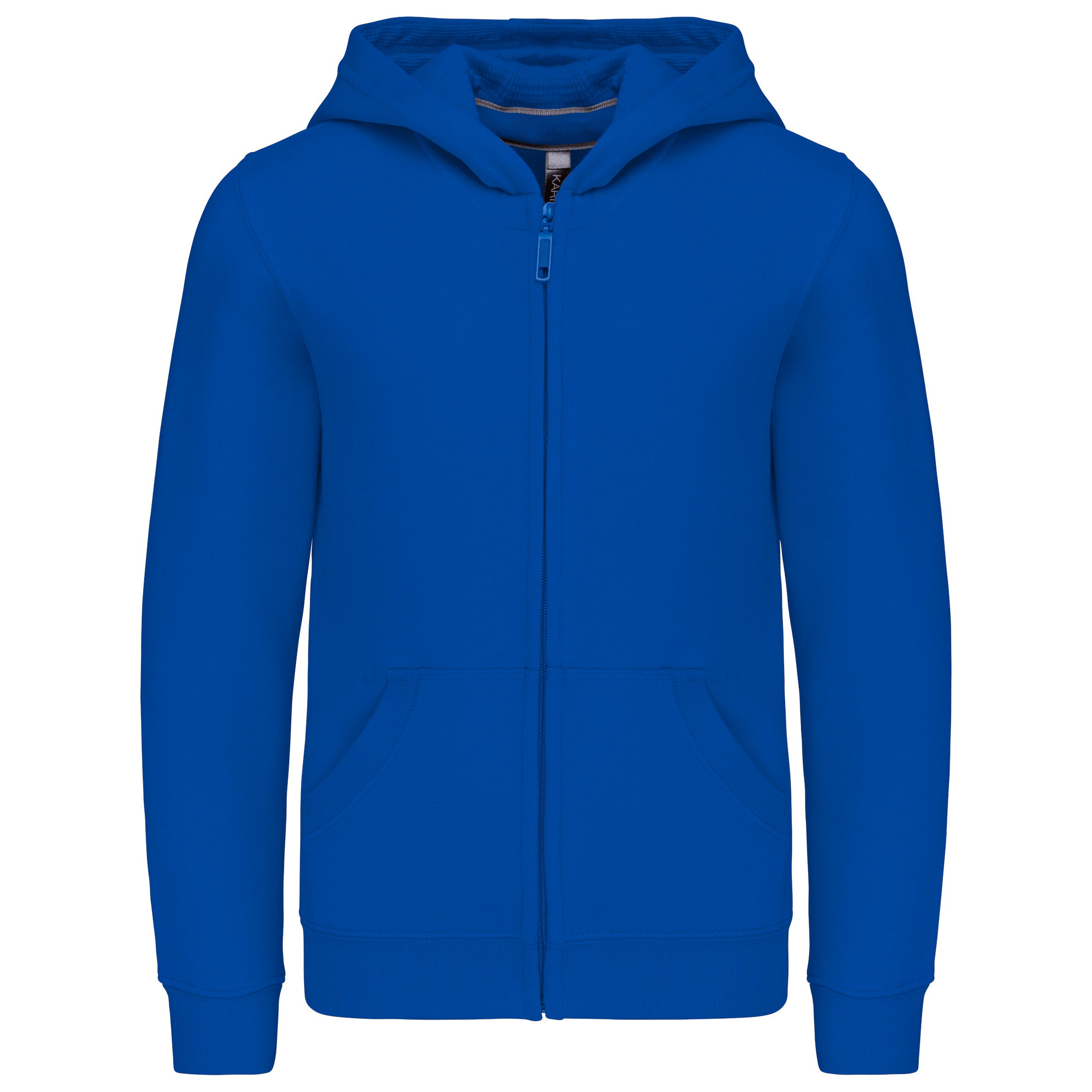 Children's zipped hooded sweatshirt