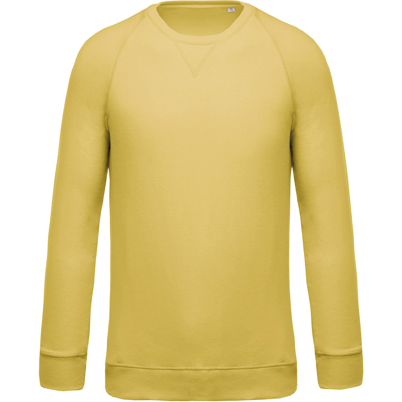 Sweat-shirt Bio col rond manches raglan homme