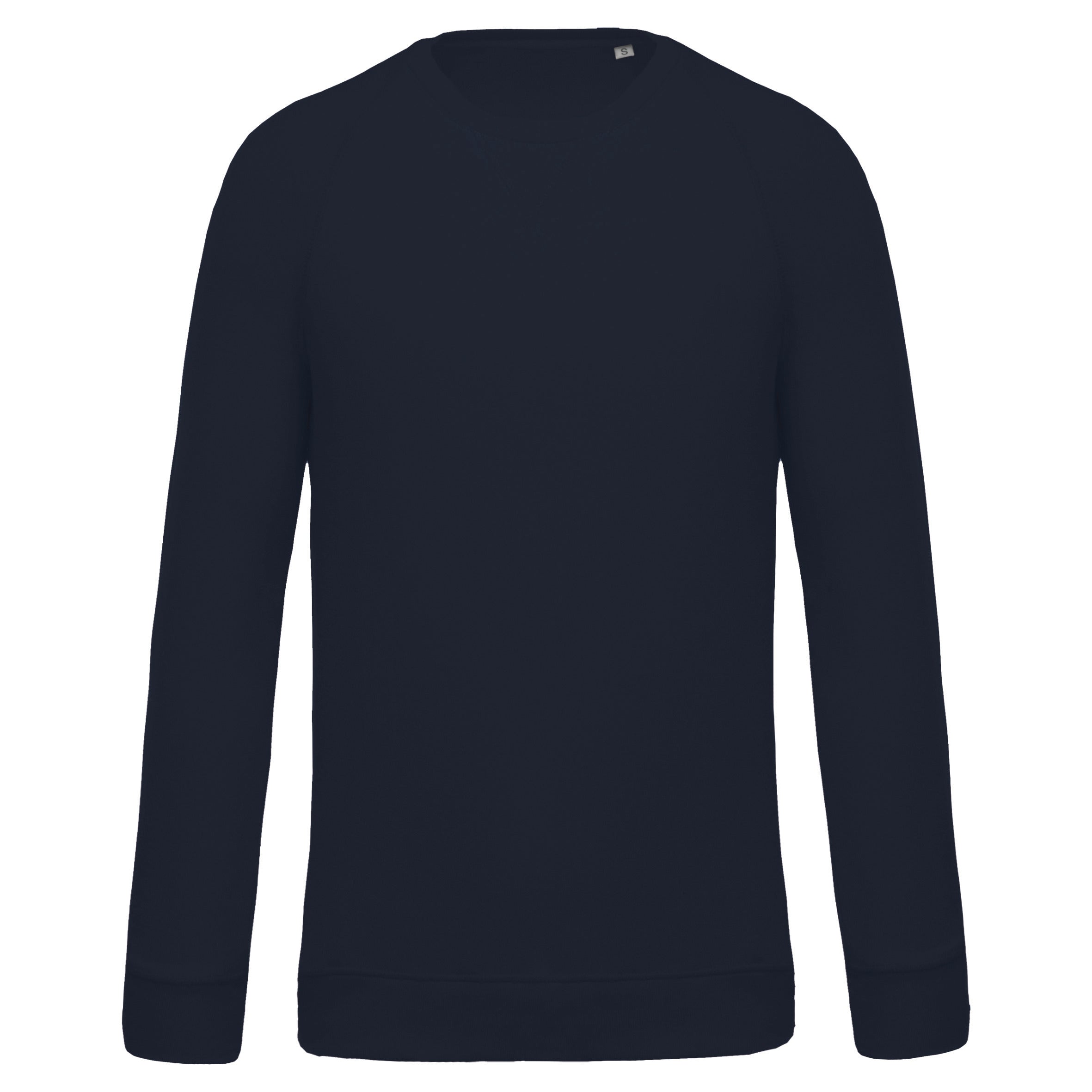 Sweat-shirt Bio col rond manches raglan homme