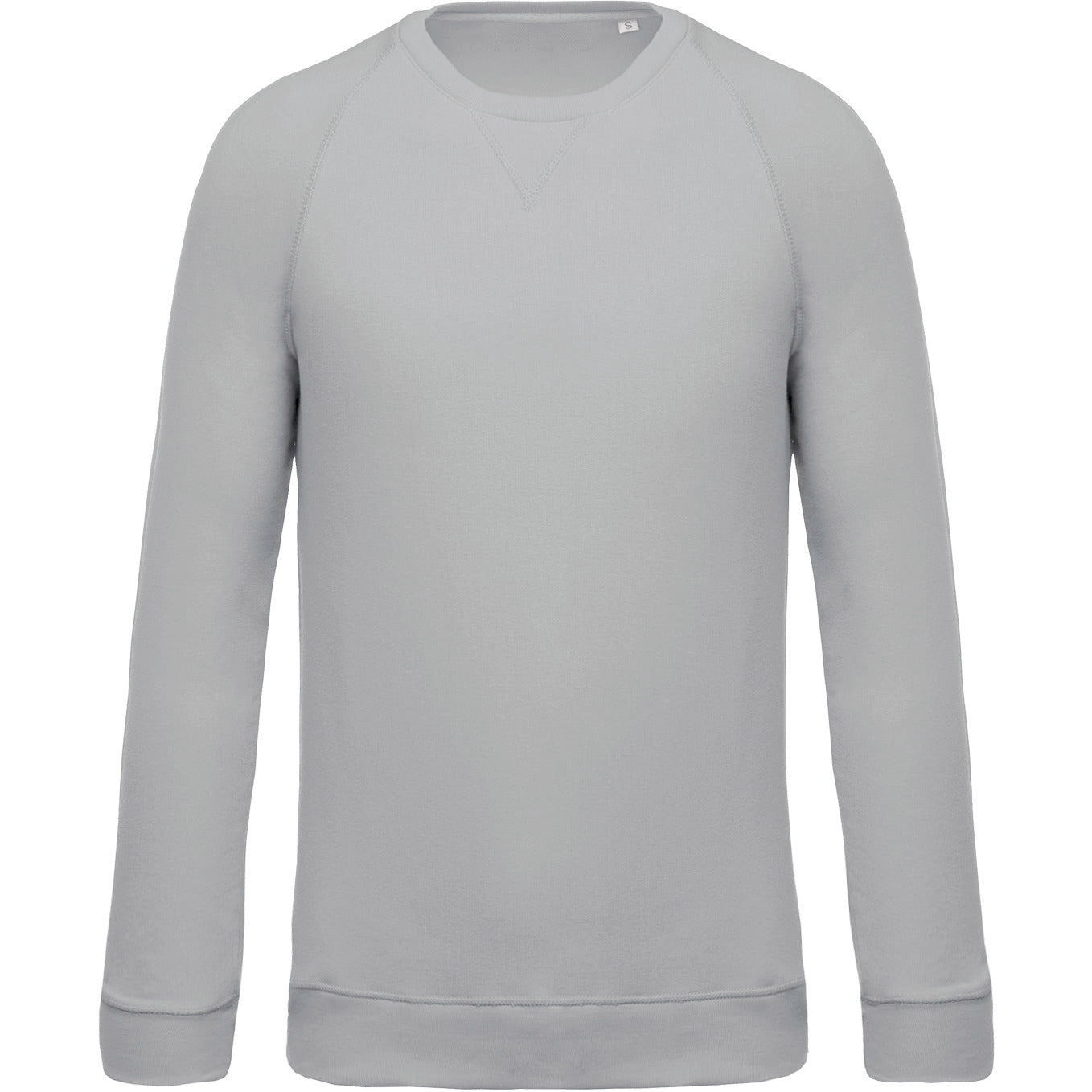 Sweat-shirt Bio col rond manches raglan homme
