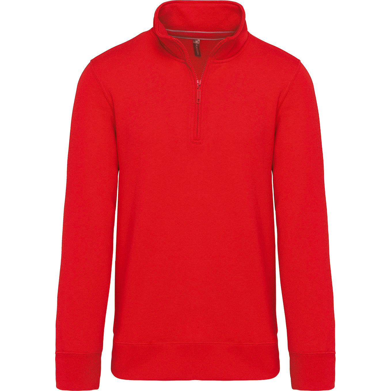 Sweat-shirt col zippé homme