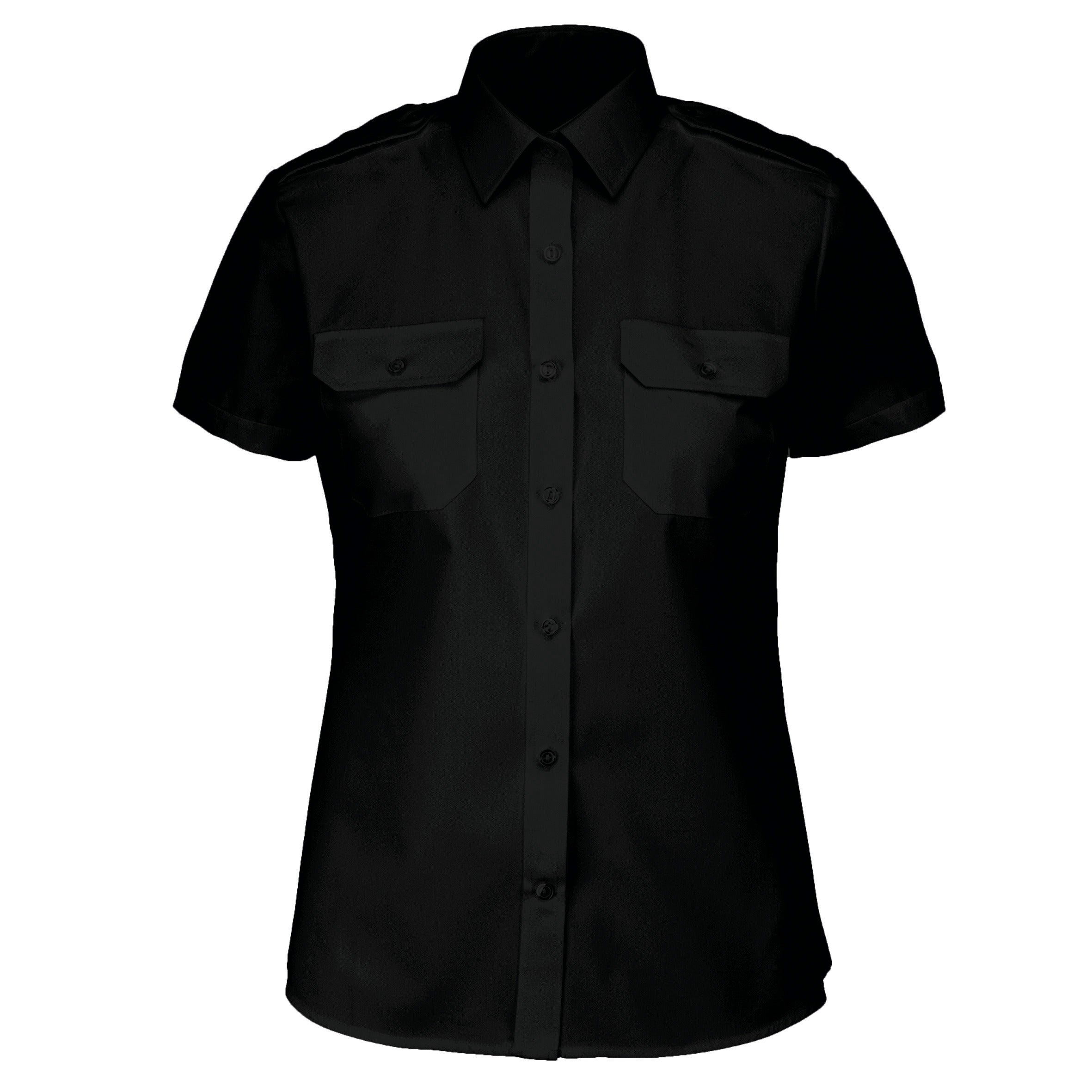 Pilotenshirt met korte mouwen voor dames