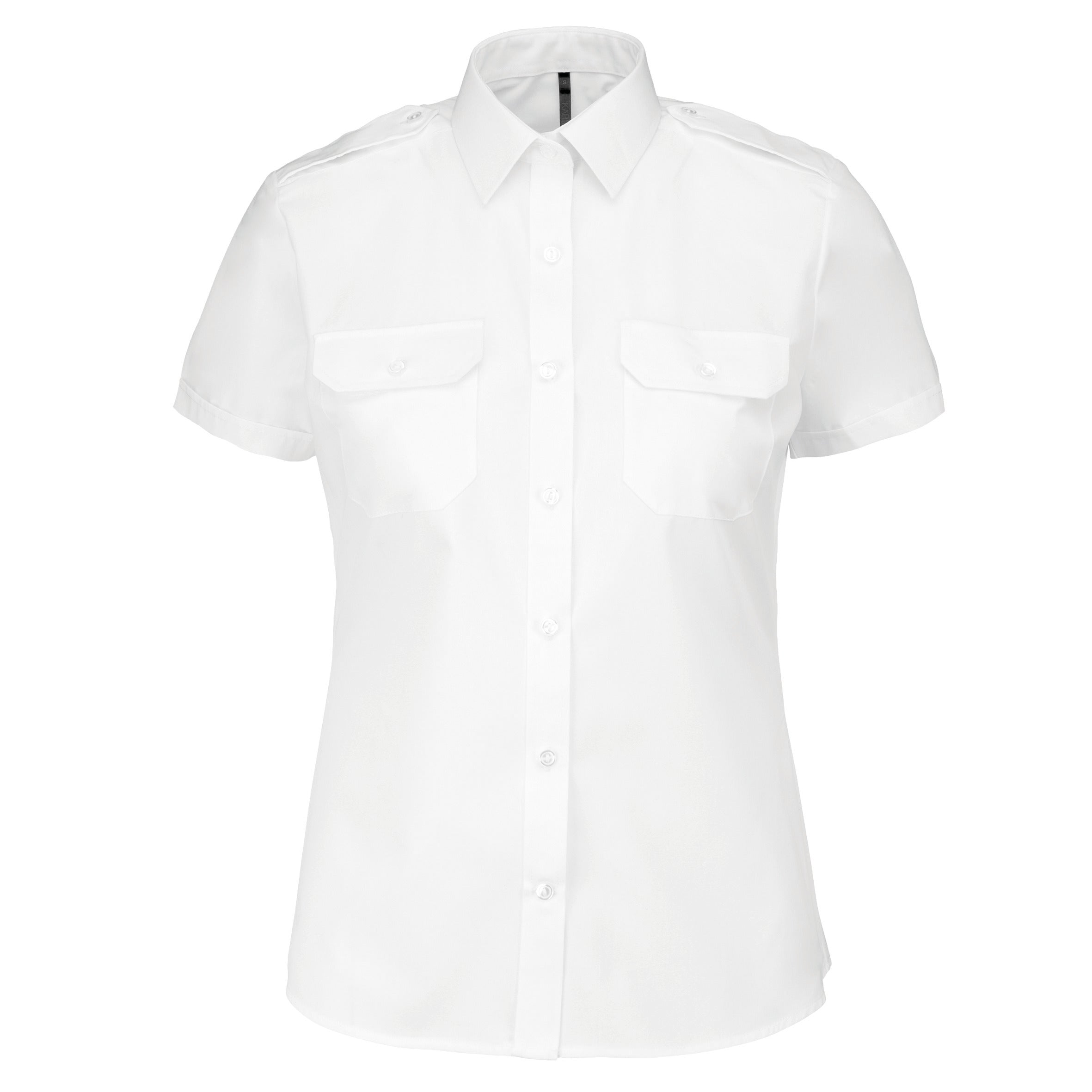 Pilotenshirt met korte mouwen voor dames