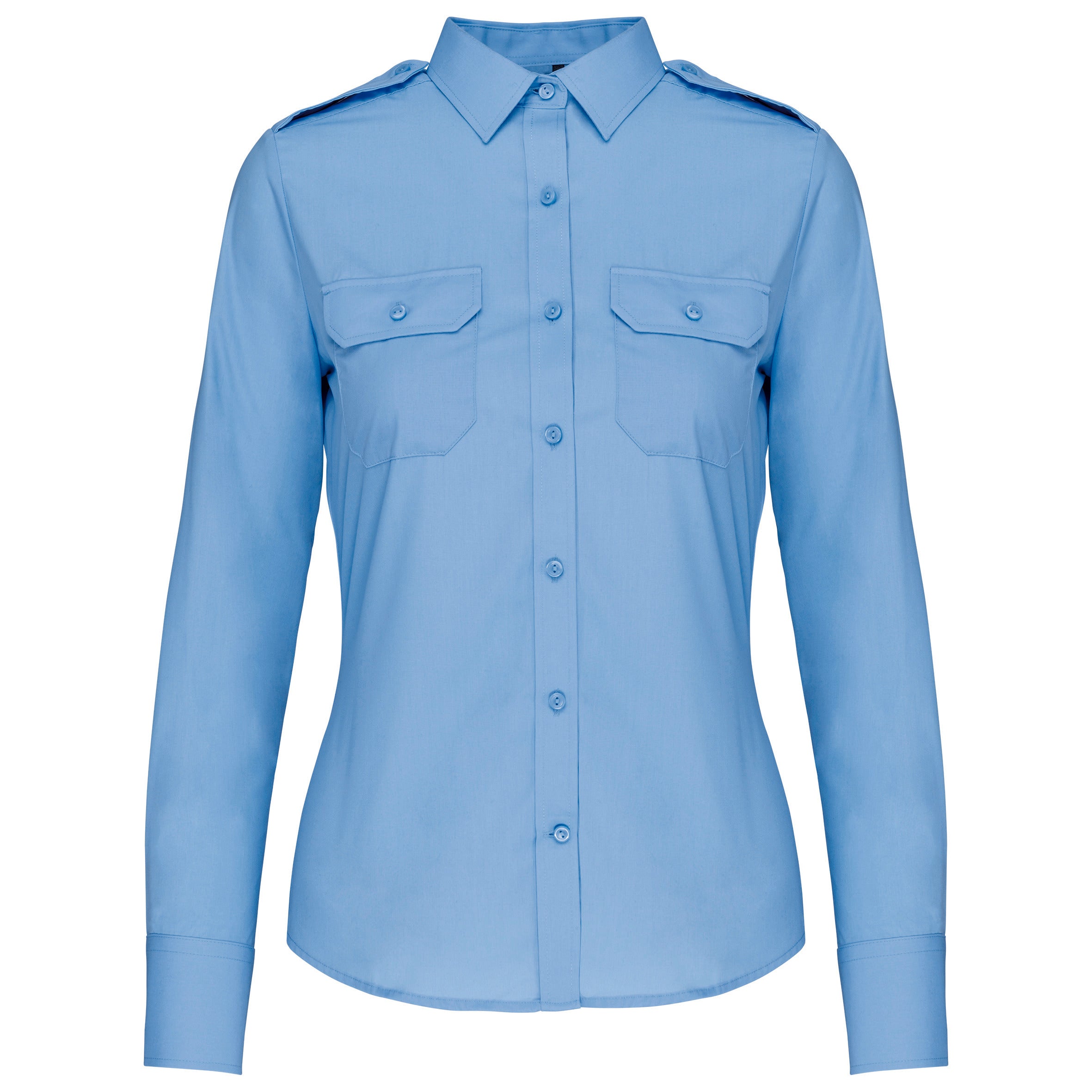 Pilotenshirt met lange mouwen voor dames