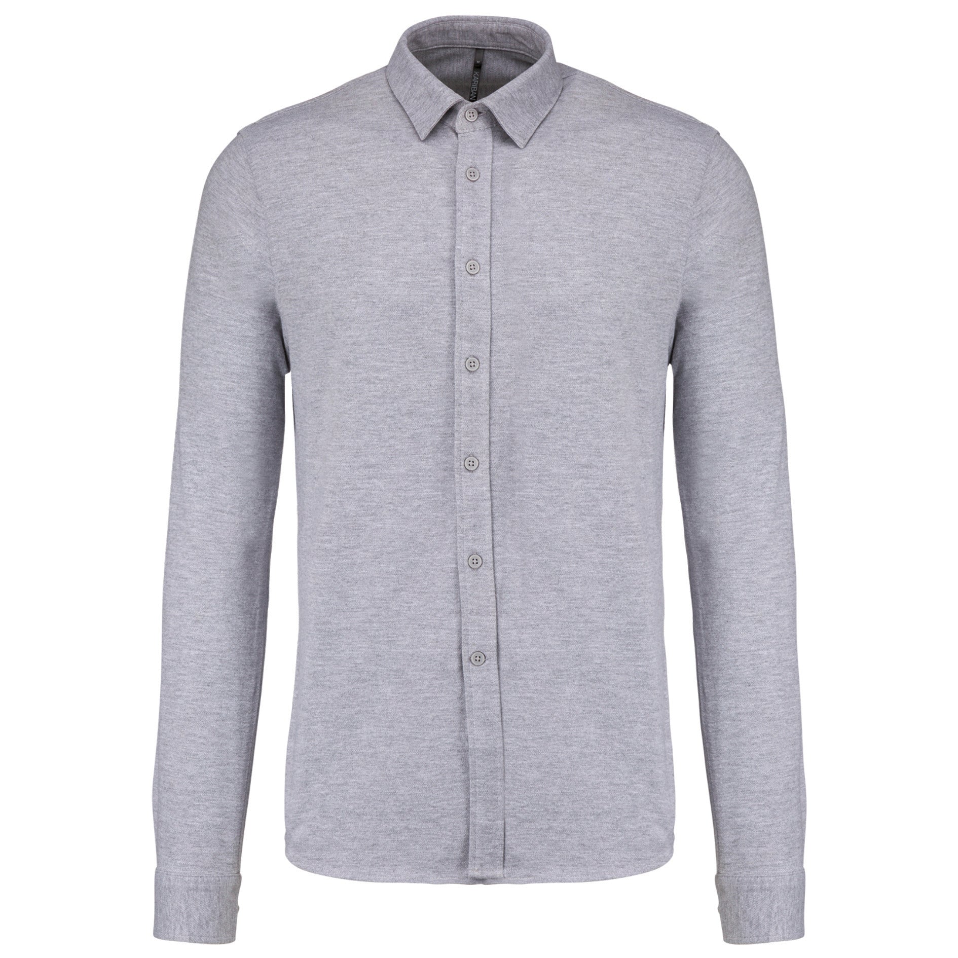 Chemise maille piquée manches longues