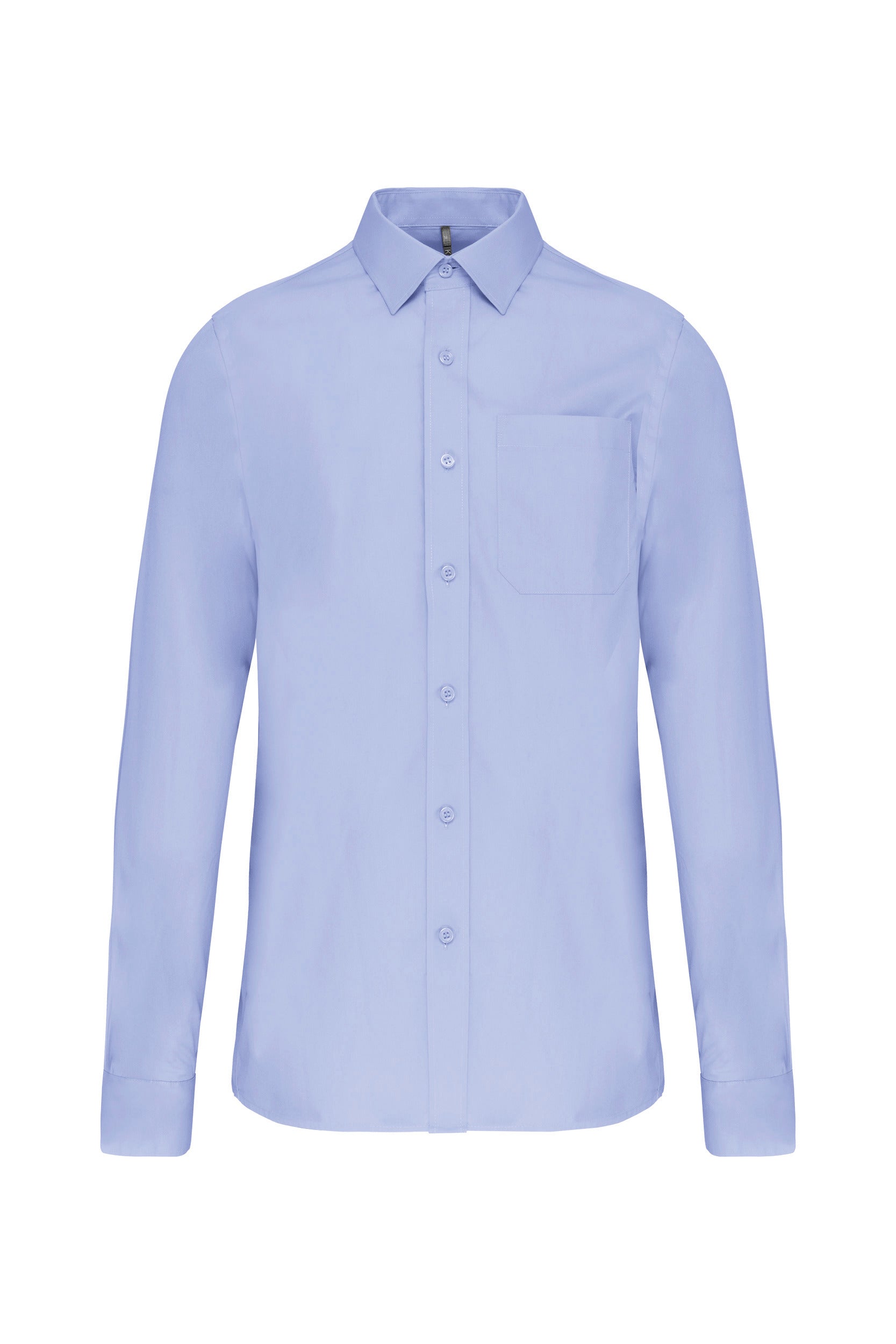 Chemise popeline manches longues