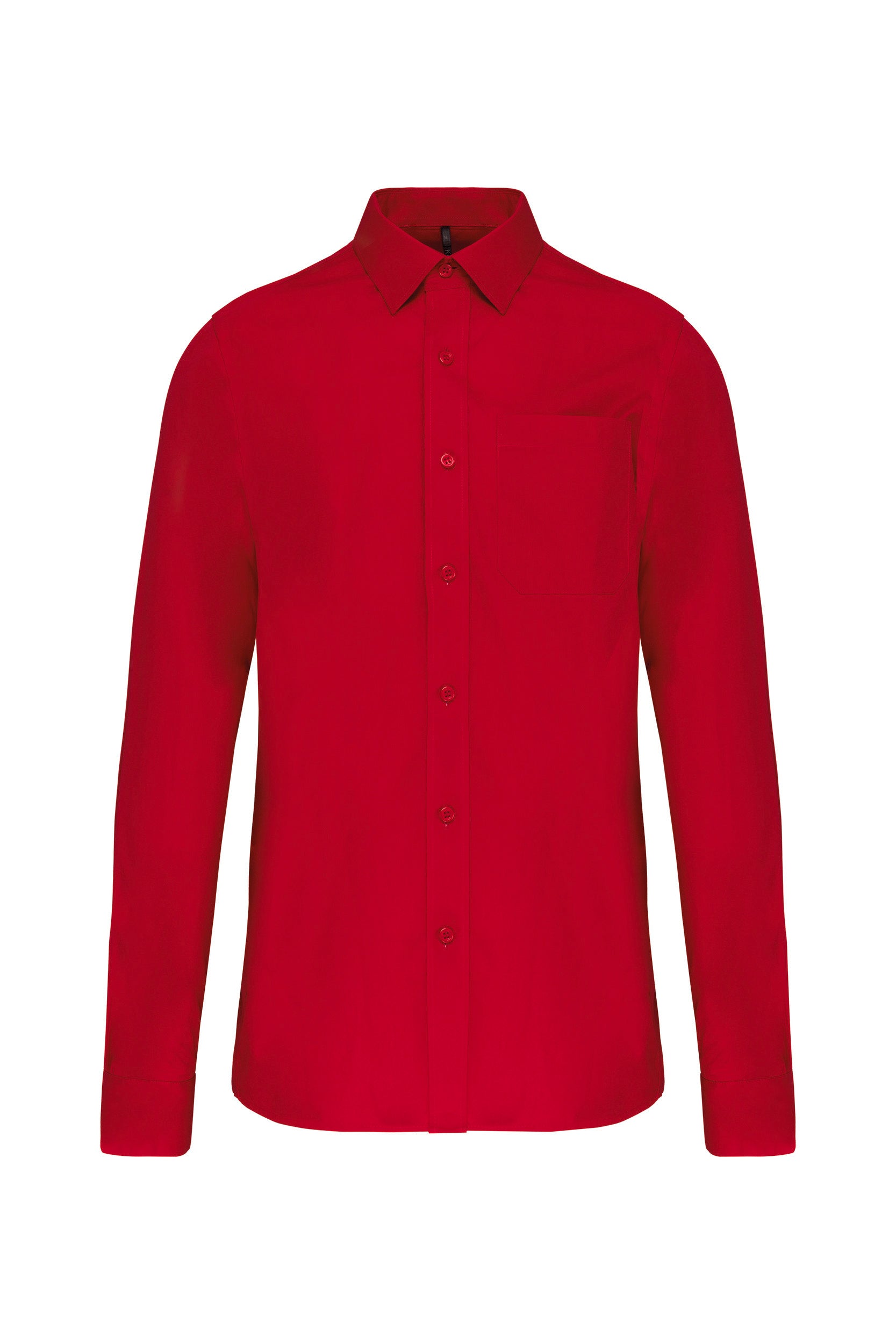 Chemise popeline manches longues