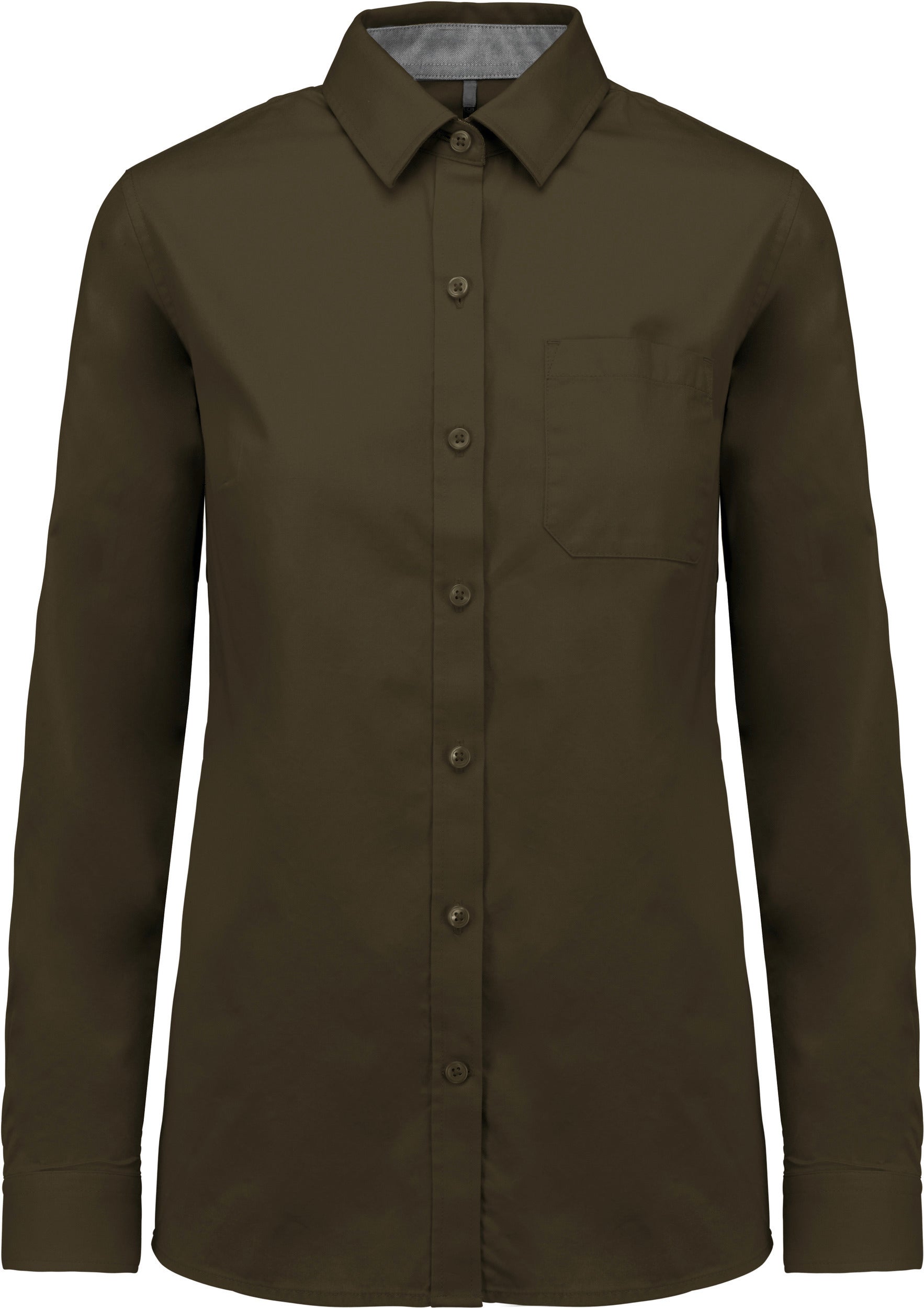 Chemise coton Nevada manches longues femme