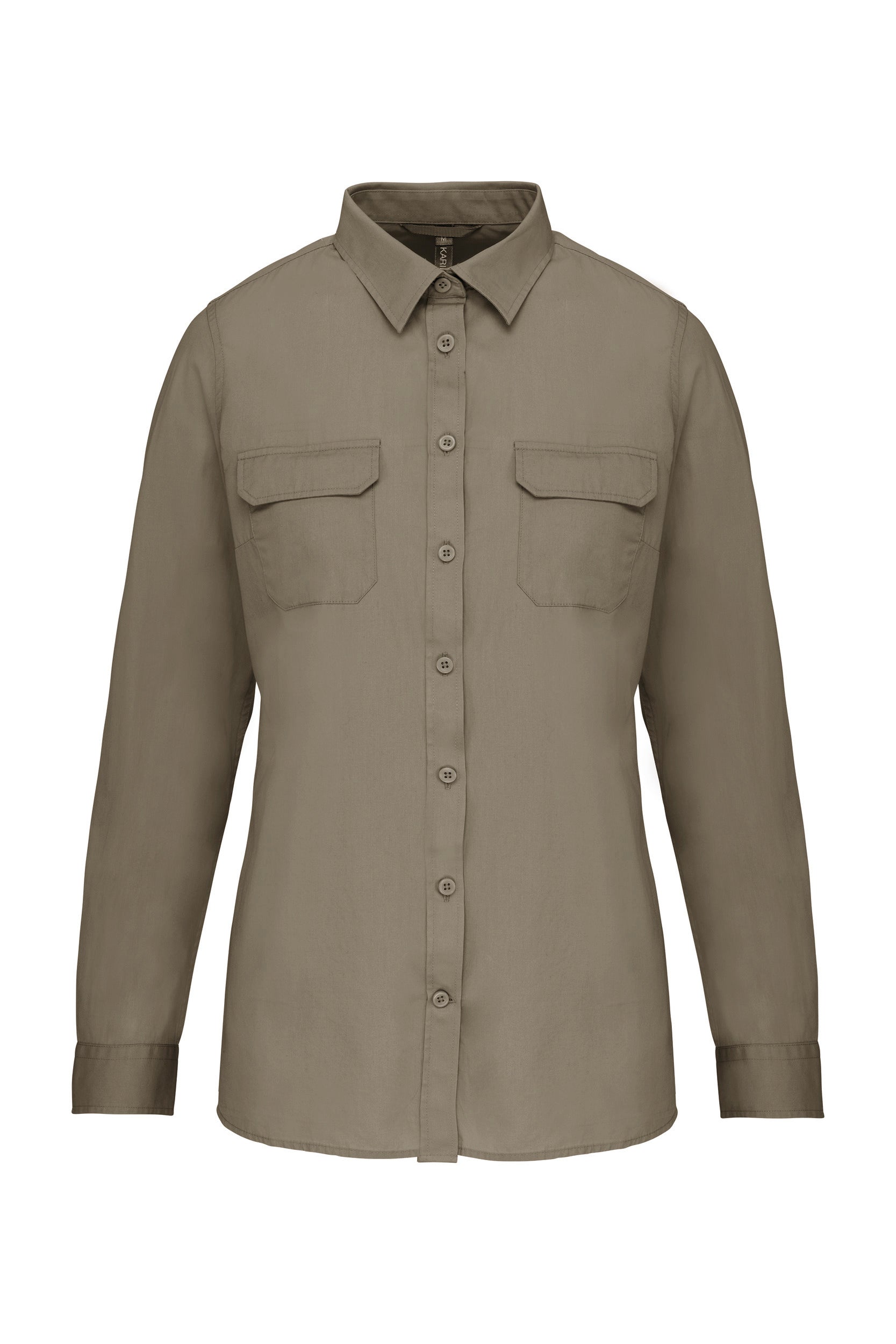 Chemise safari manches longues femme