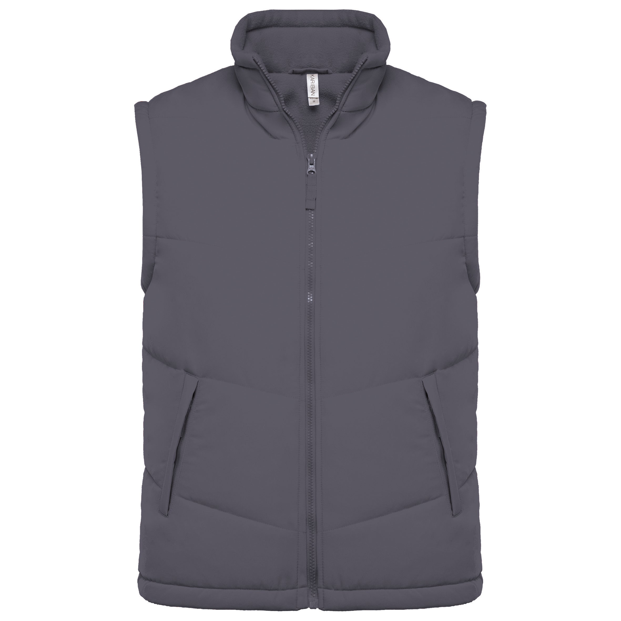 Bodywarmer doublé polaire unisexe