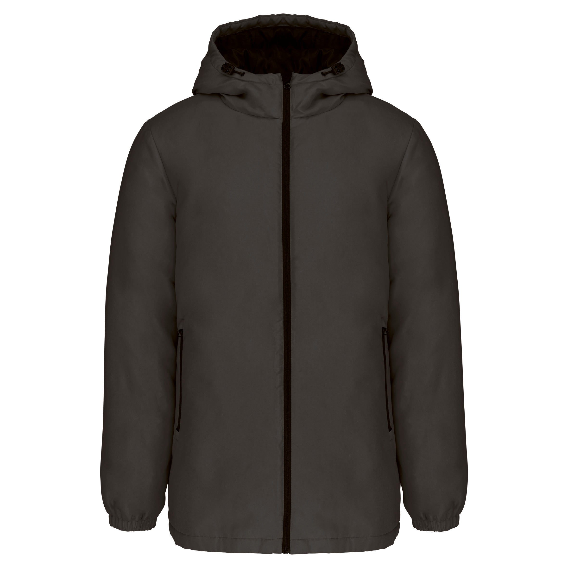 Gerecyclede parka met capuchon