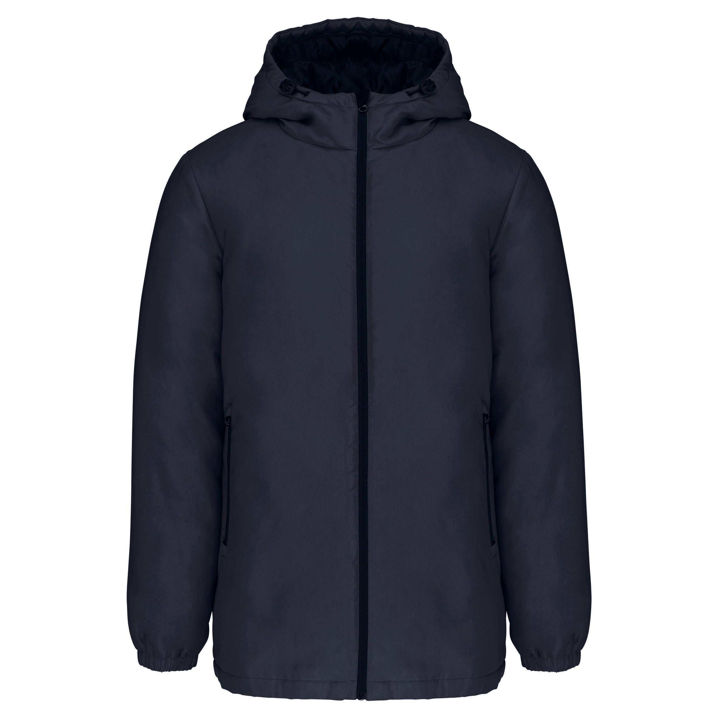 Gerecyclede parka met capuchon