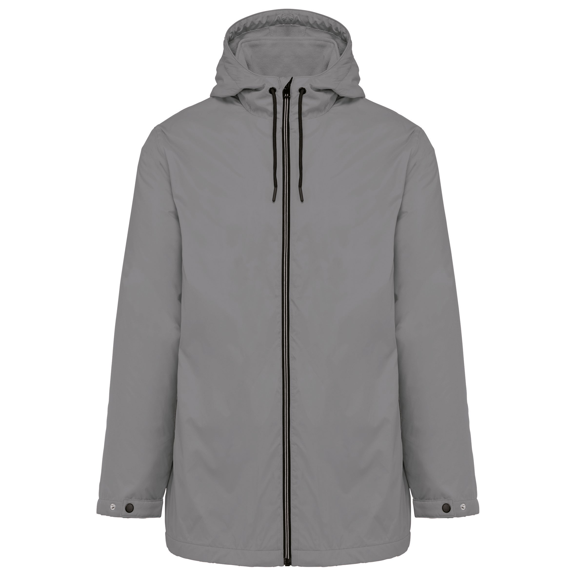 Veste à capuche avec doublure en micropolaire unisexe