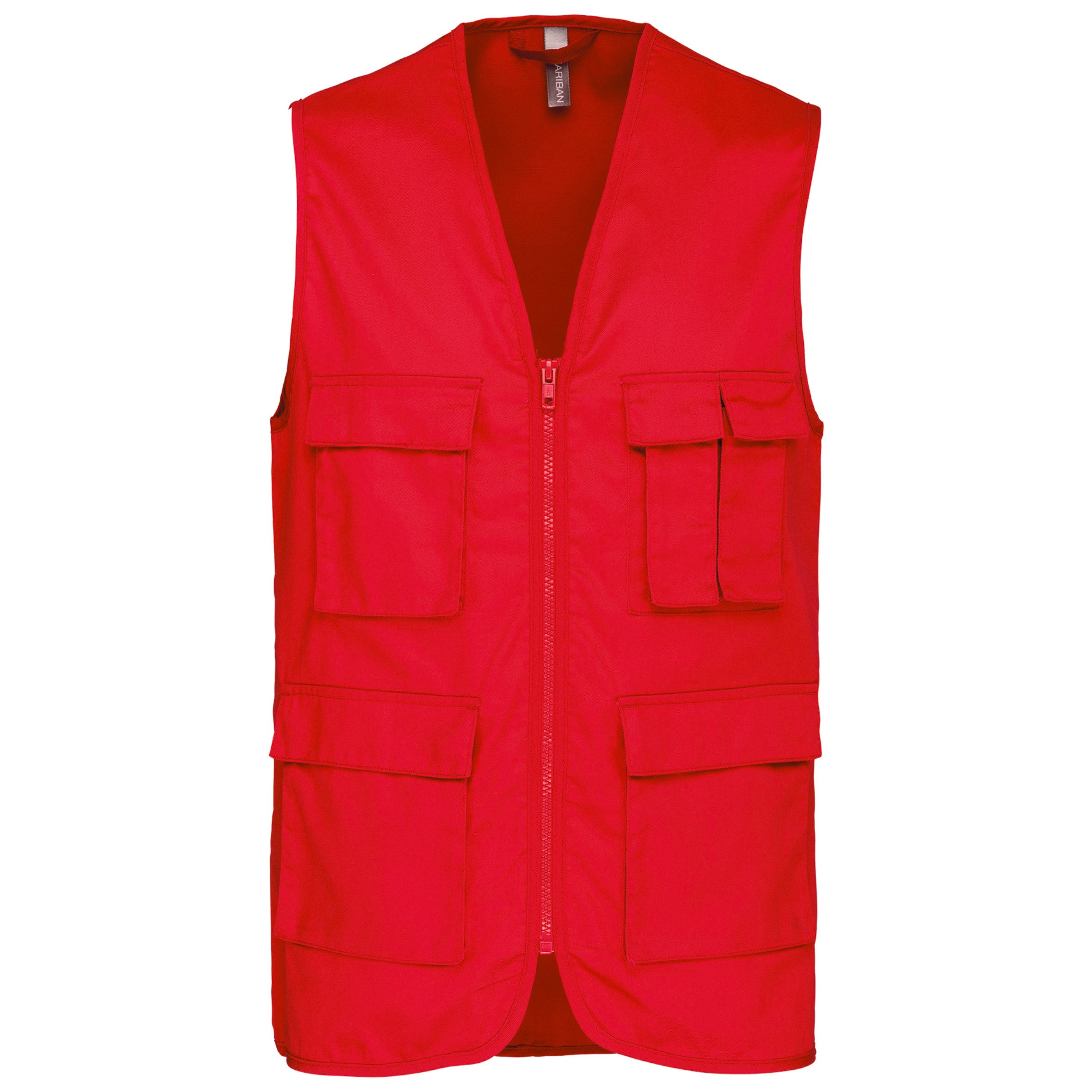 Gilet multipoches non doublé