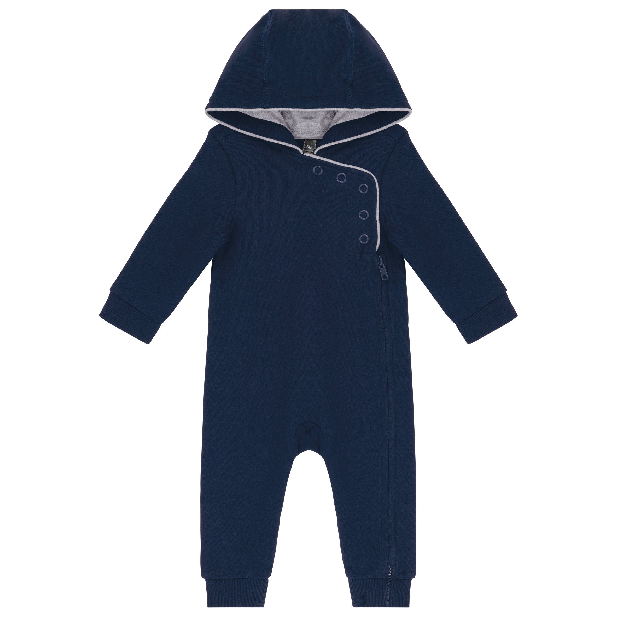 Baby onesie met capuchon