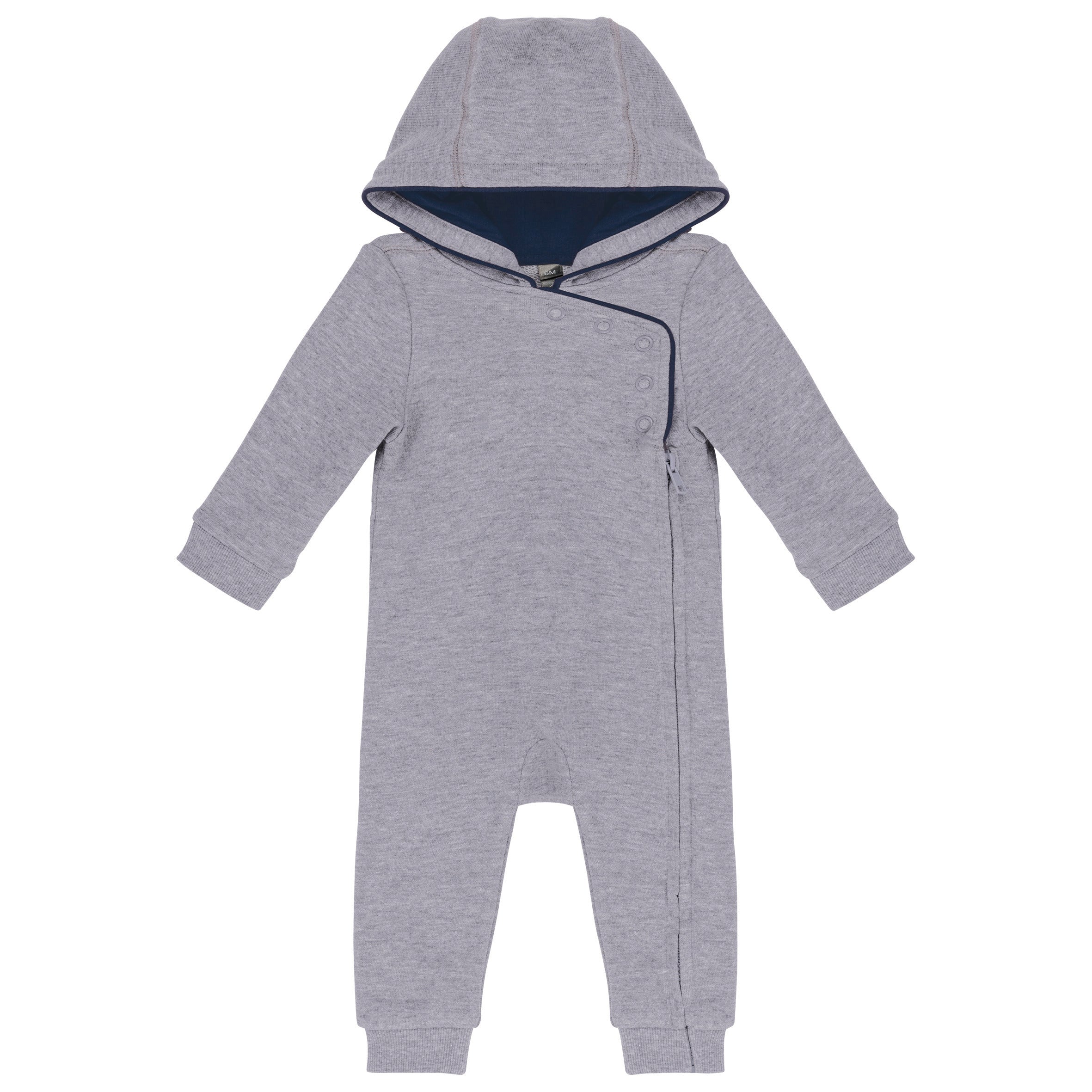Baby onesie met capuchon