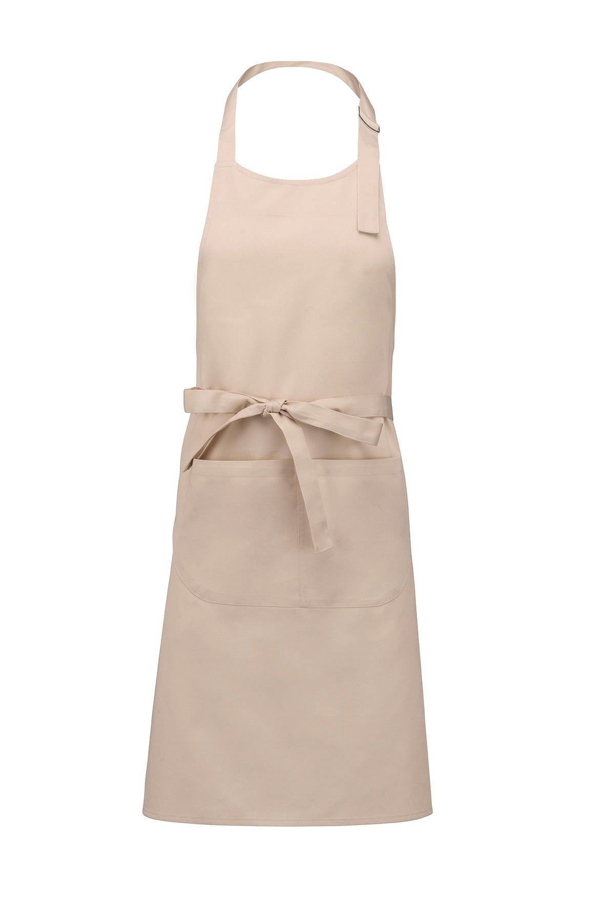 Polycotton apron with pocket