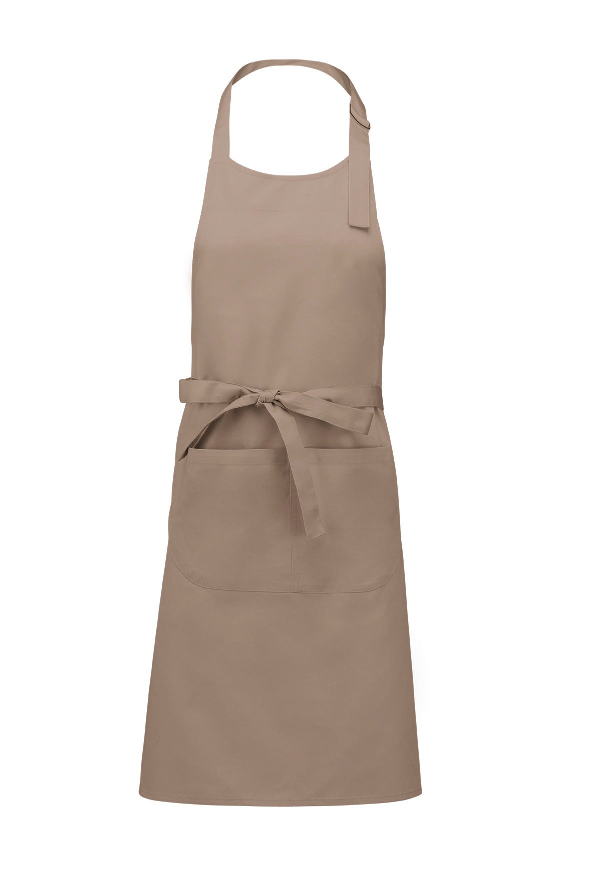 Polycotton apron with pocket