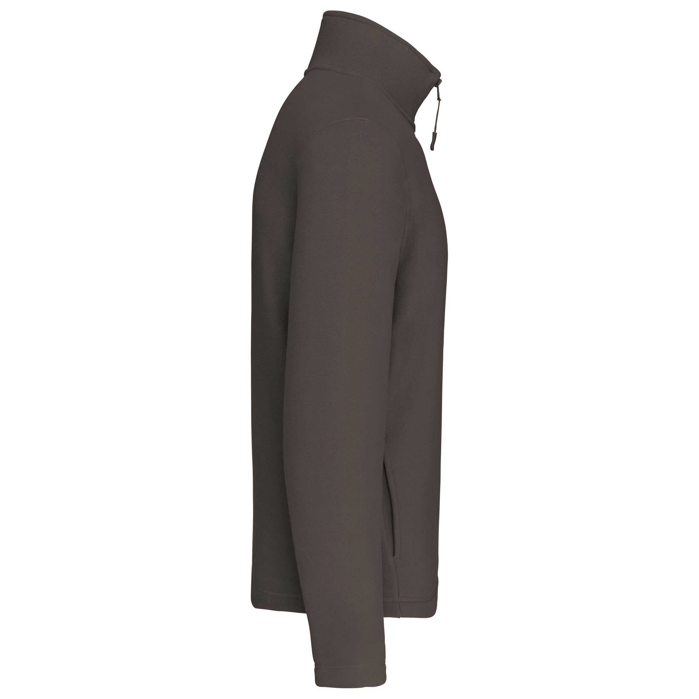 Enzo > Micropolaire col zippé homme